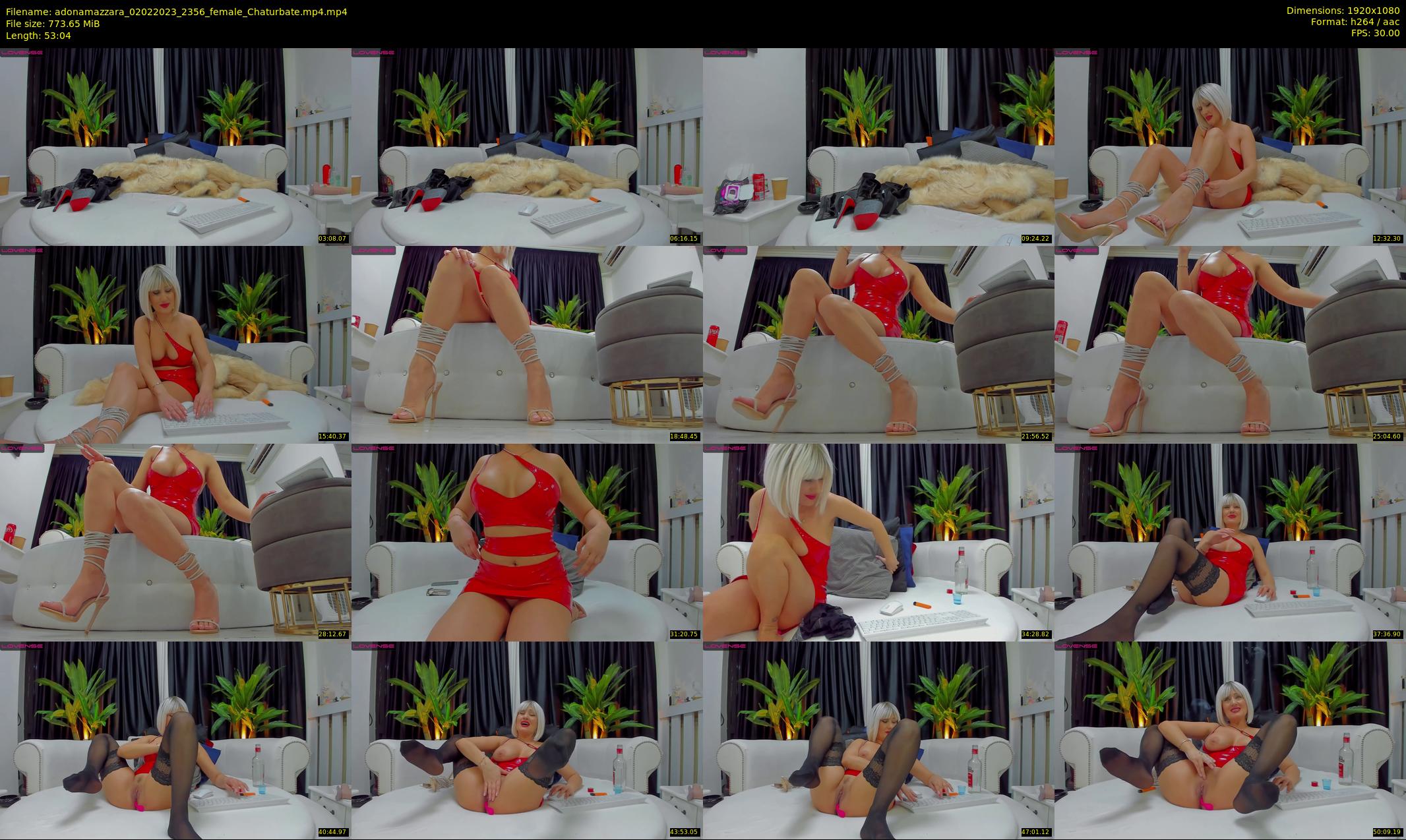 adonamazzara — 54 minute Chaturbate female cam show recording, 1080p, Feb 2, 2023