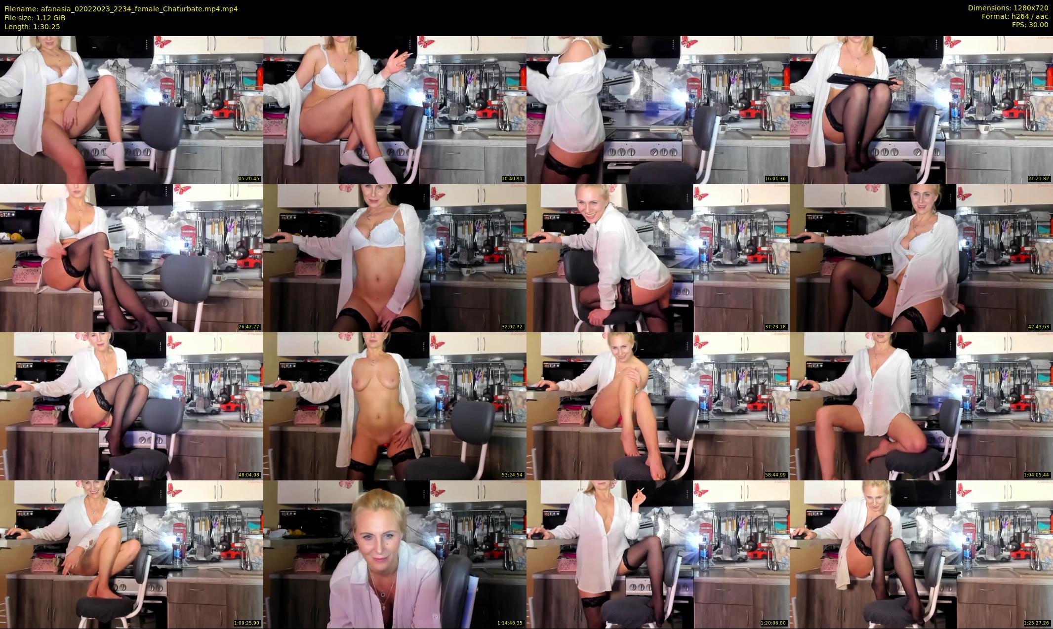 afanasia — 91 minute Chaturbate female cam show recording, 720p, Feb 2, 2023