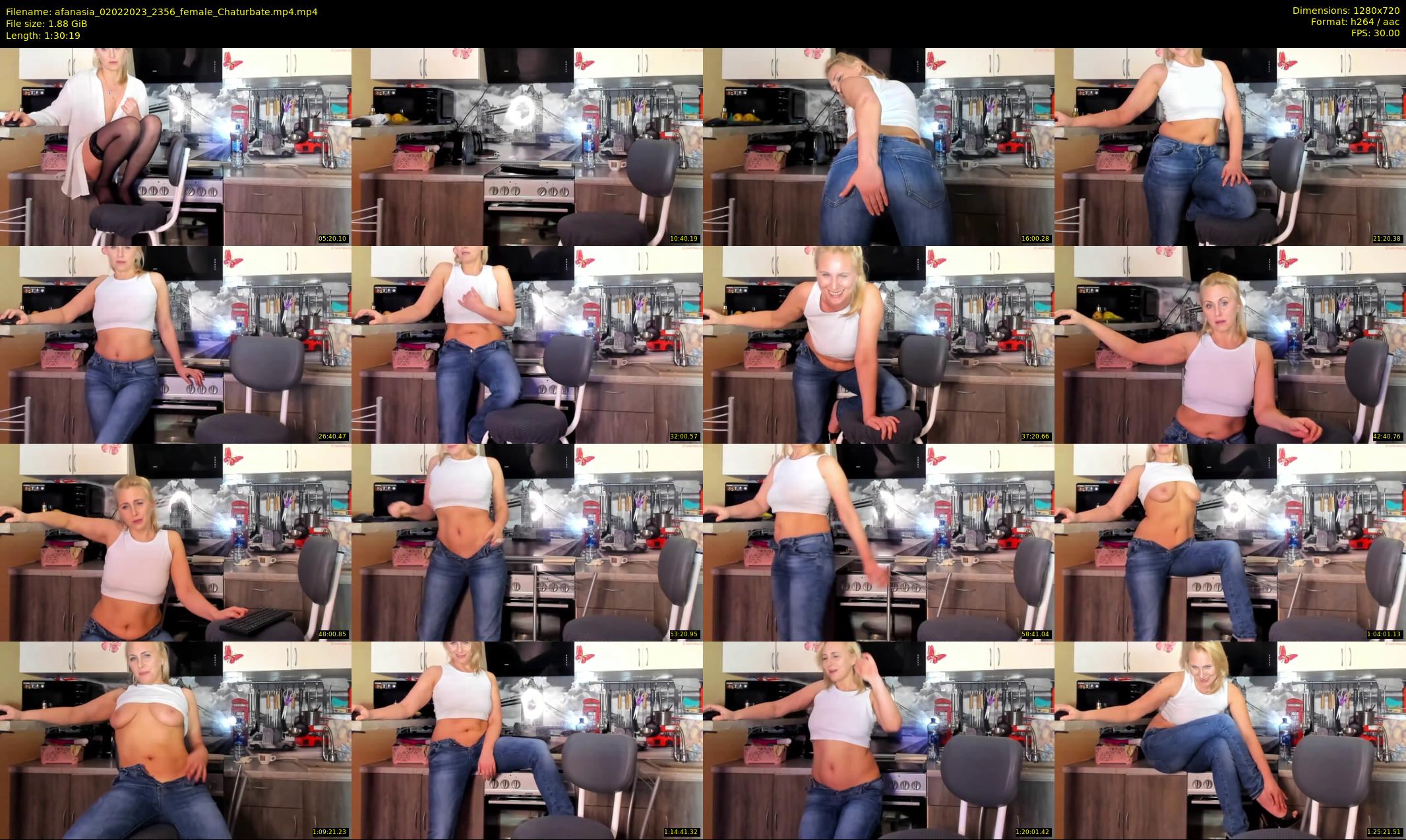 afanasia — 91 minute Chaturbate female cam show recording, 720p, Feb 2, 2023
