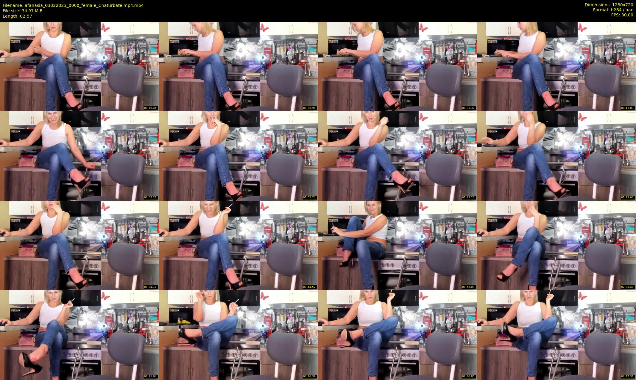 afanasia — 3 minute Chaturbate female cam show recording, 720p, Feb 3, 2023