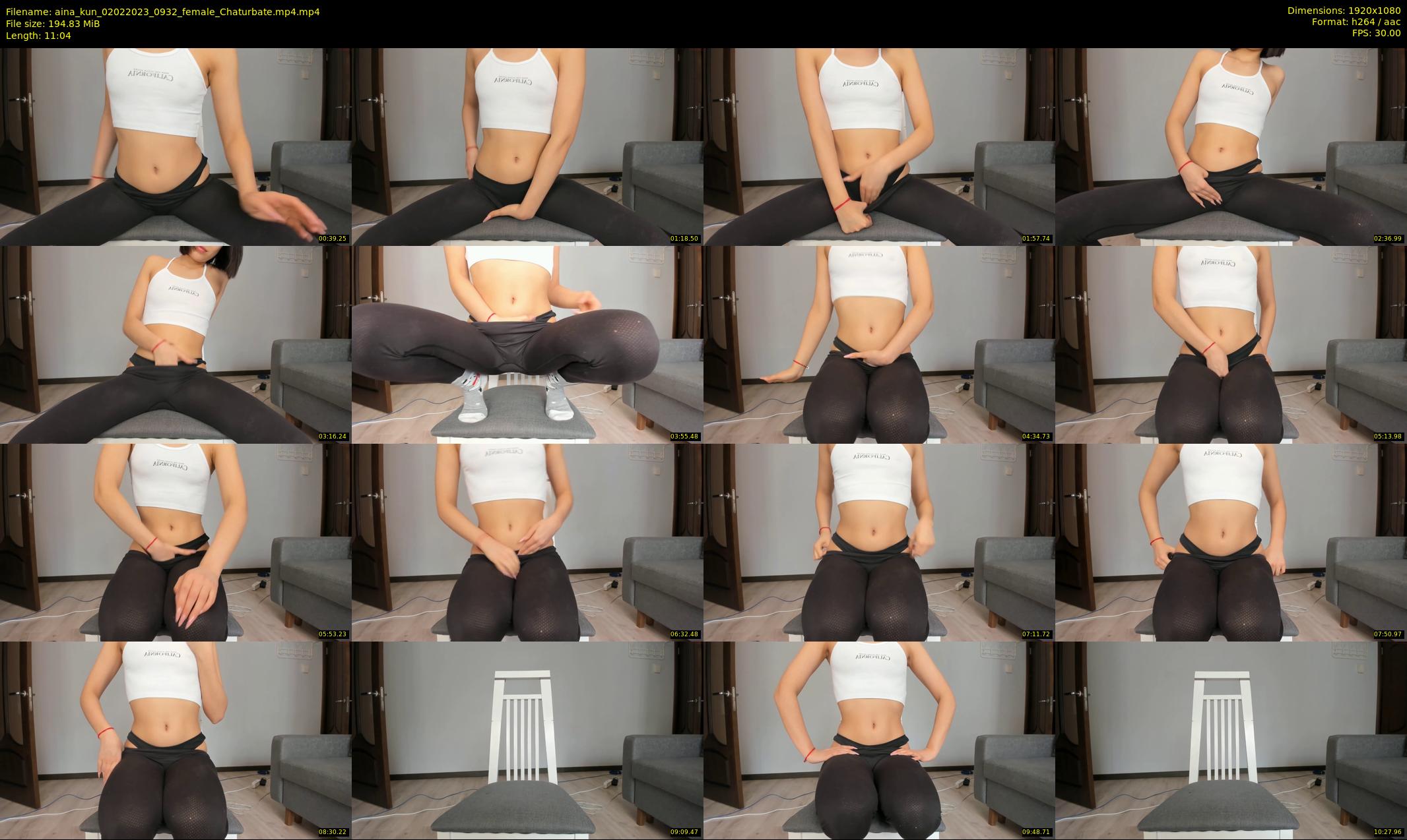 aina_kun — 12 minute Chaturbate female cam show recording, 1080p, Feb 2, 2023