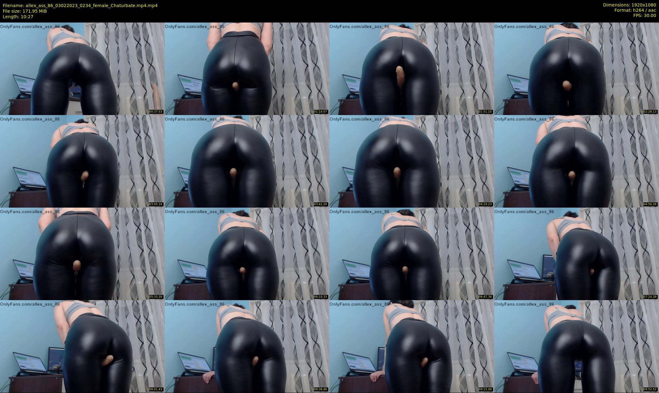 allex_ass_86 — 11 minute Chaturbate female cam show recording, 1080p, Feb 3, 2023