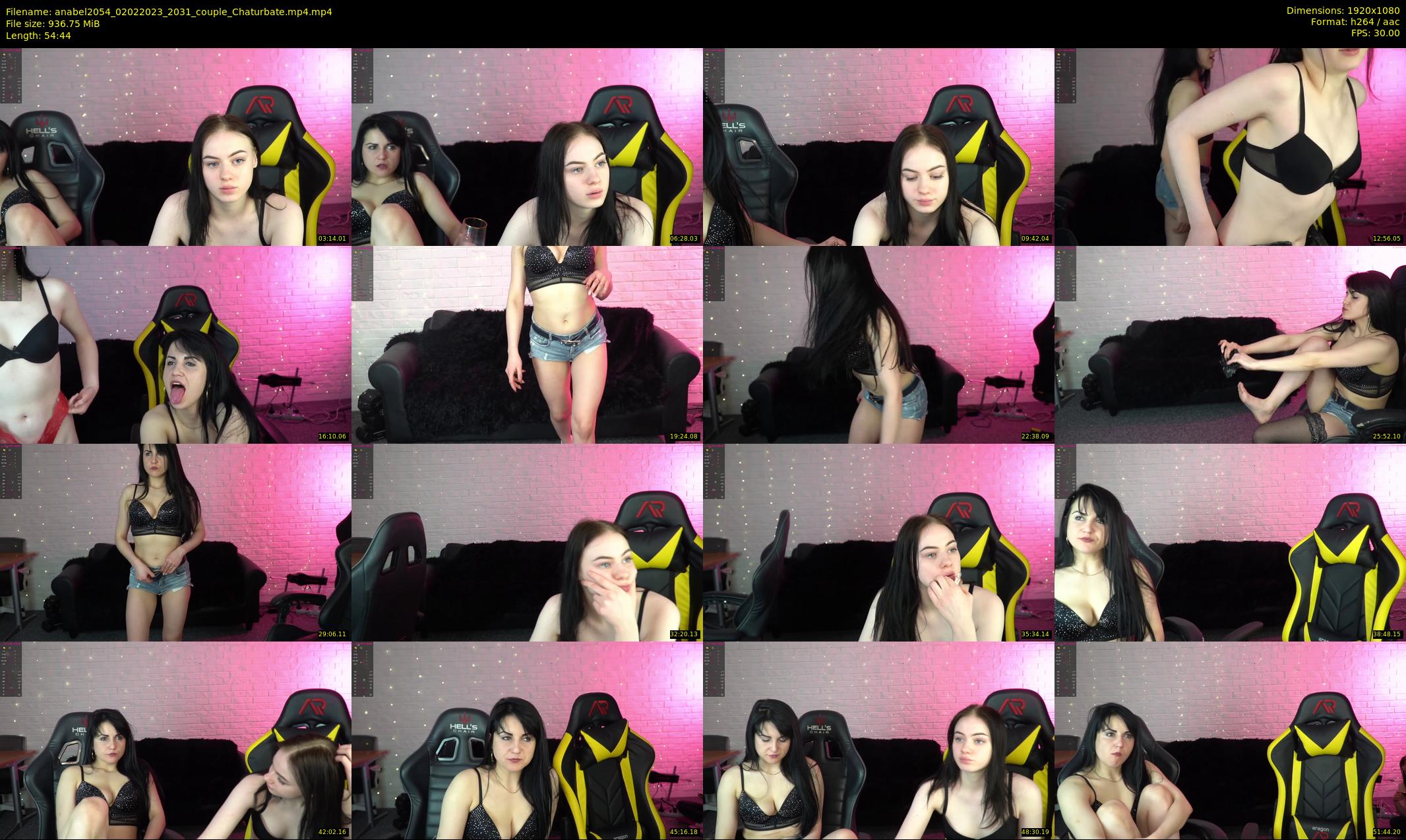 anabel2054 — 55 minute Chaturbate female cam show recording, 1080p, Feb 2, 2023