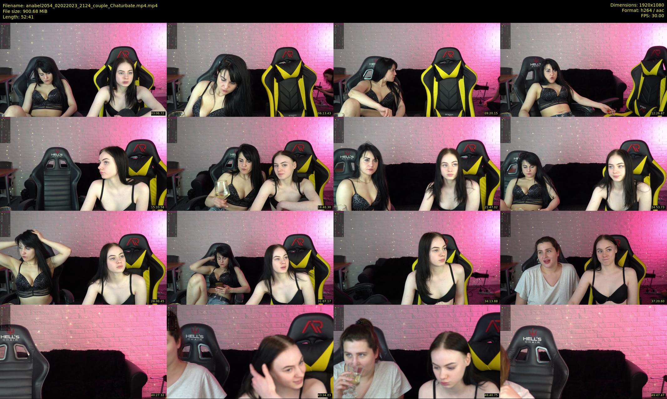 anabel2054 — 53 minute Chaturbate female cam show recording, 1080p, Feb 2, 2023