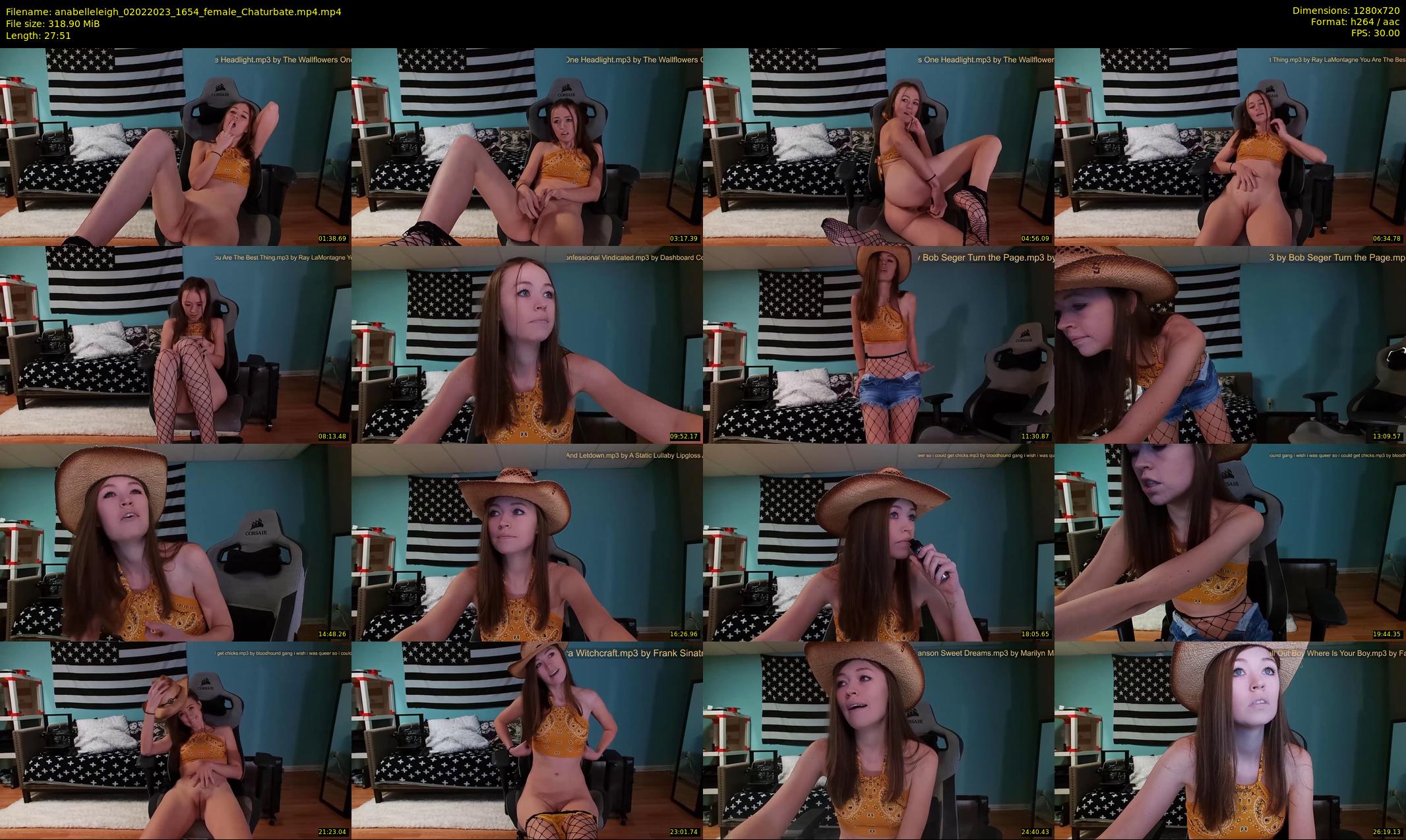 anabelleleigh — 28 minute Chaturbate female cam show recording, 720p, Feb 2, 2023