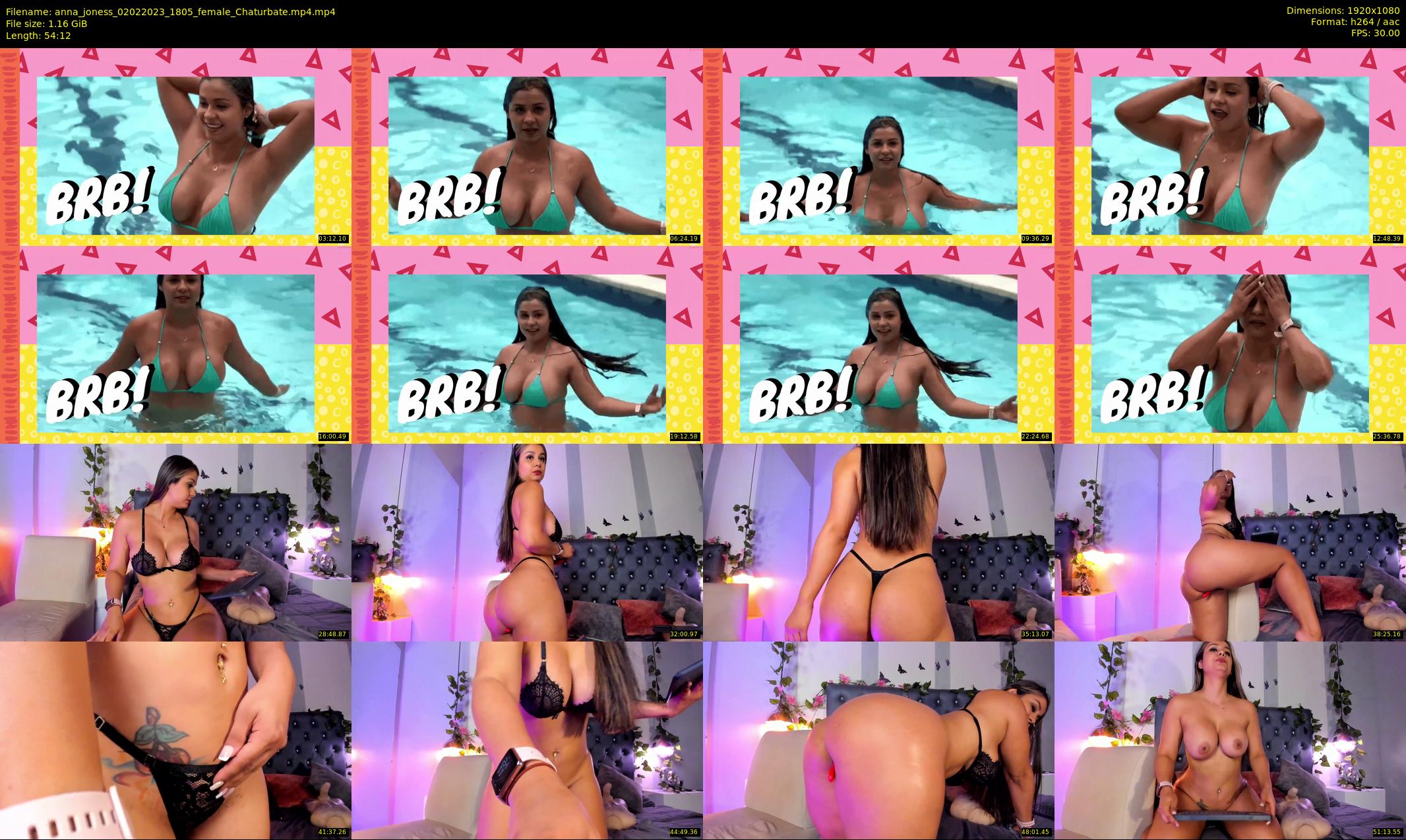 anna_joness — 55 minute Chaturbate female cam show recording, 1080p, Feb 2, 2023