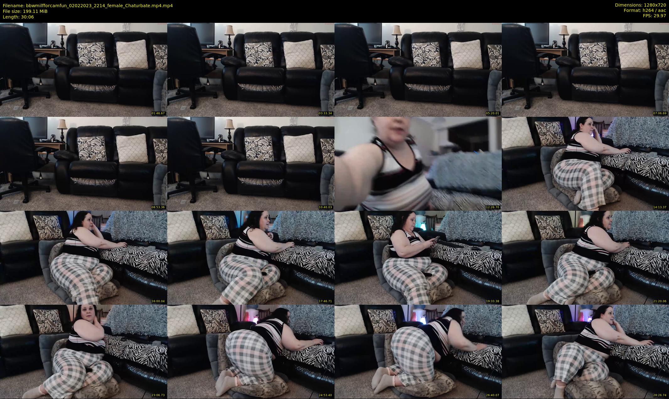 bbwmilfforcamfun — 31 minute Chaturbate female cam show recording, 720p, Feb 2, 2023