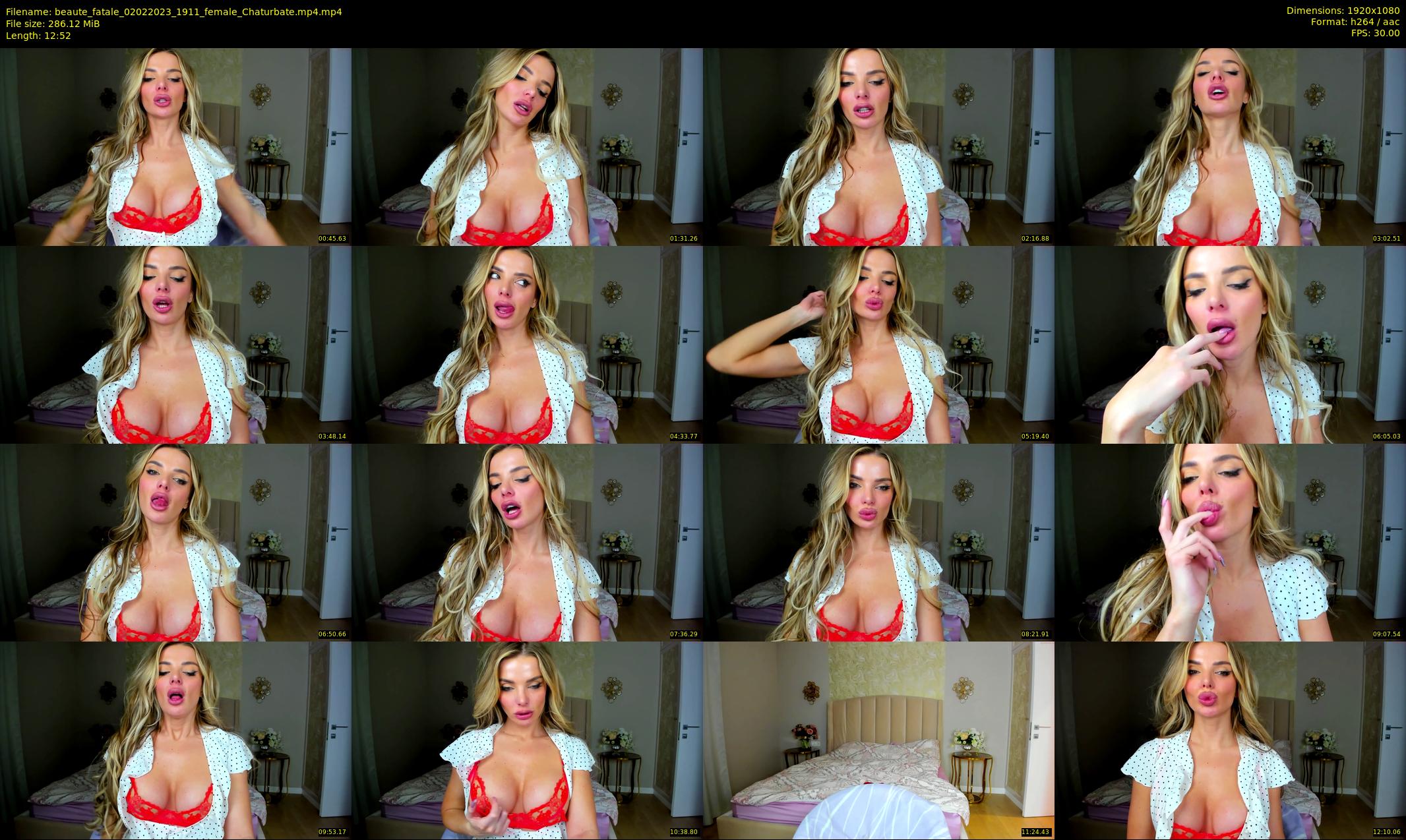 beaute_fatale — 13 minute Chaturbate female cam show recording, 1080p, Feb 2, 2023