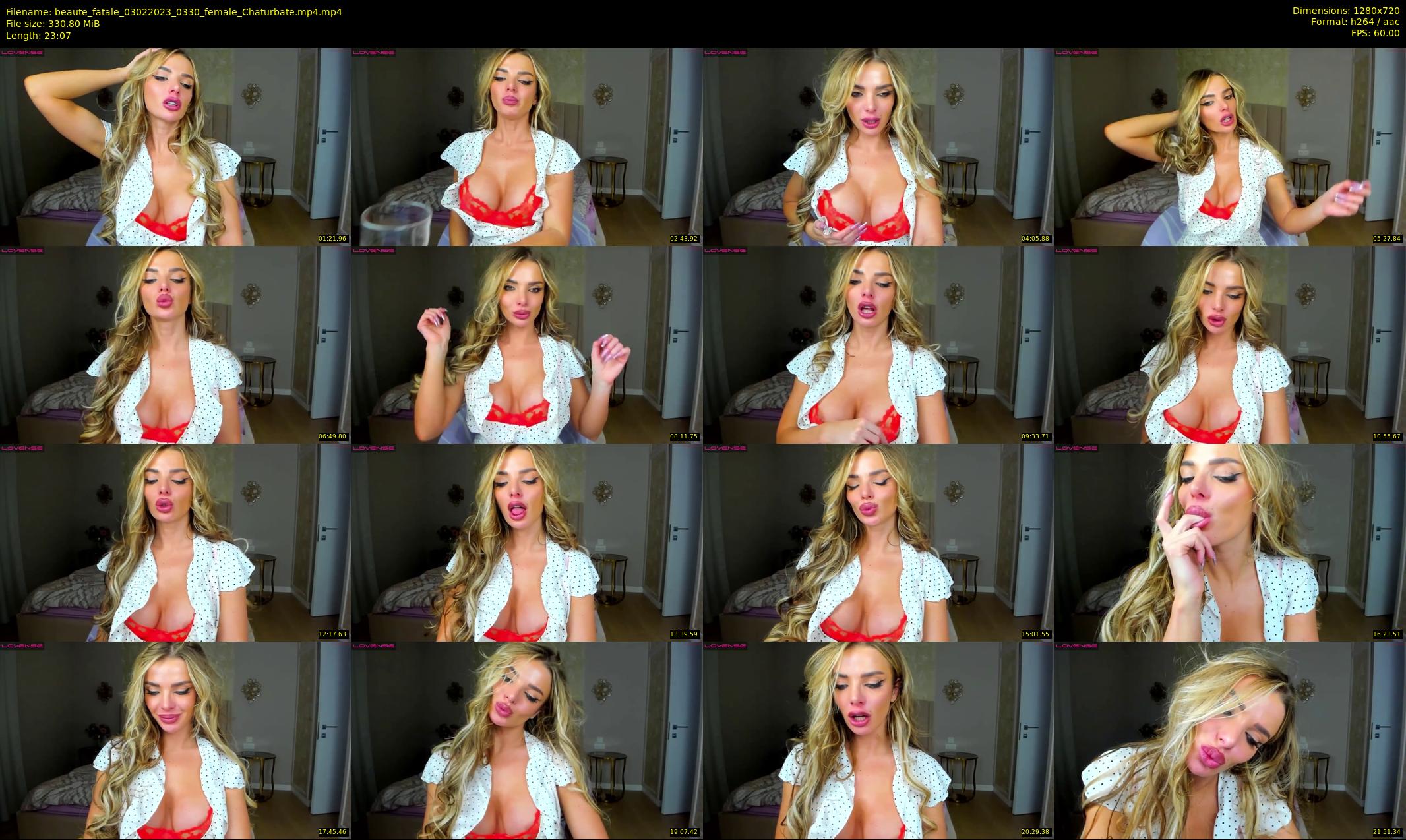 beaute_fatale — 24 minute Chaturbate female cam show recording, 720p, Feb 3, 2023