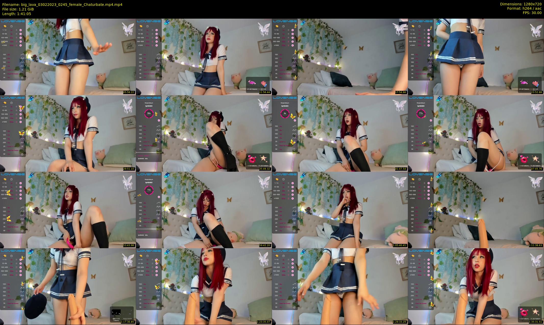 big_lava — 102 minute Chaturbate female cam show recording, 720p, Feb 3, 2023