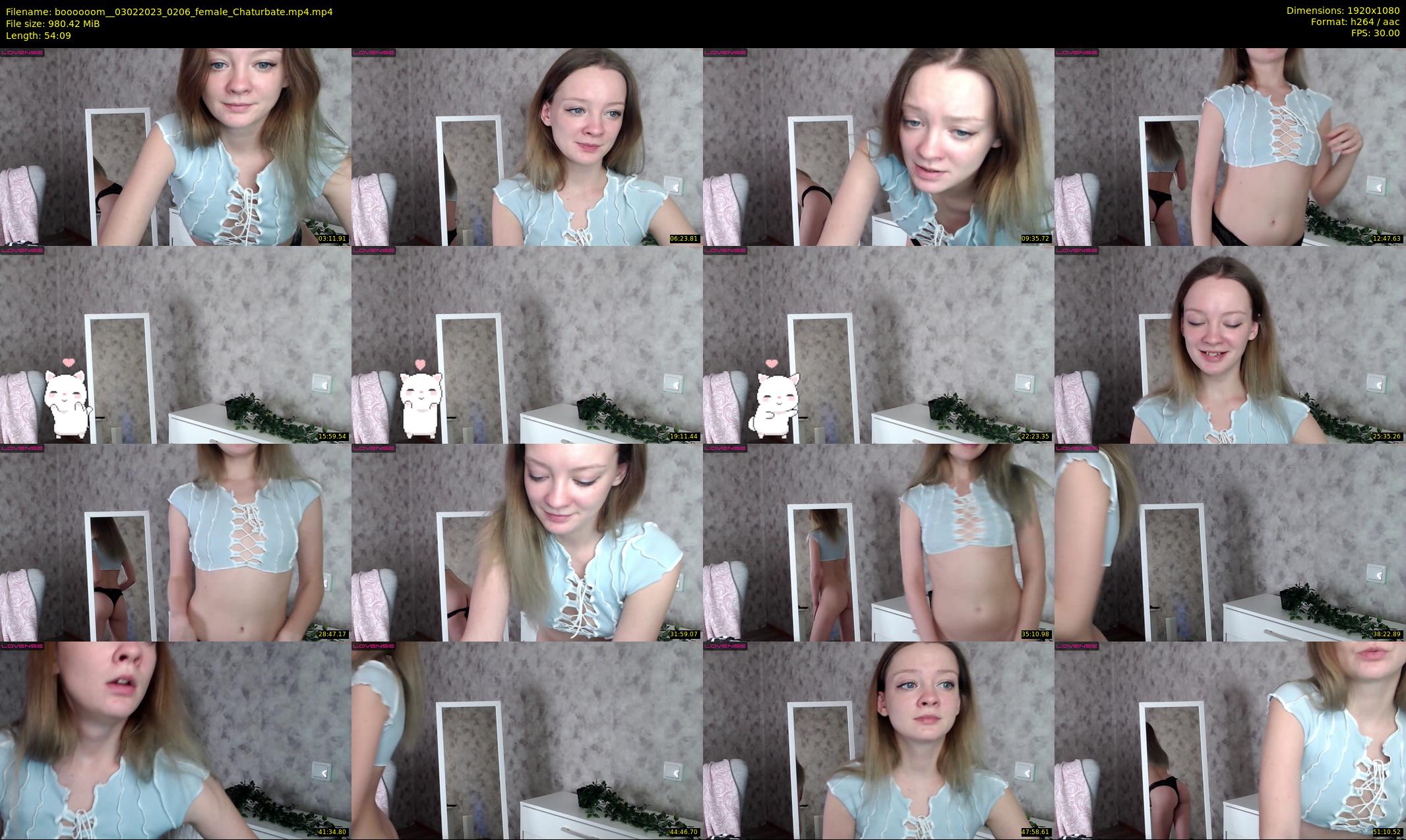 boooooom_ — 55 minute Chaturbate female cam show recording, 1080p, Feb 3, 2023