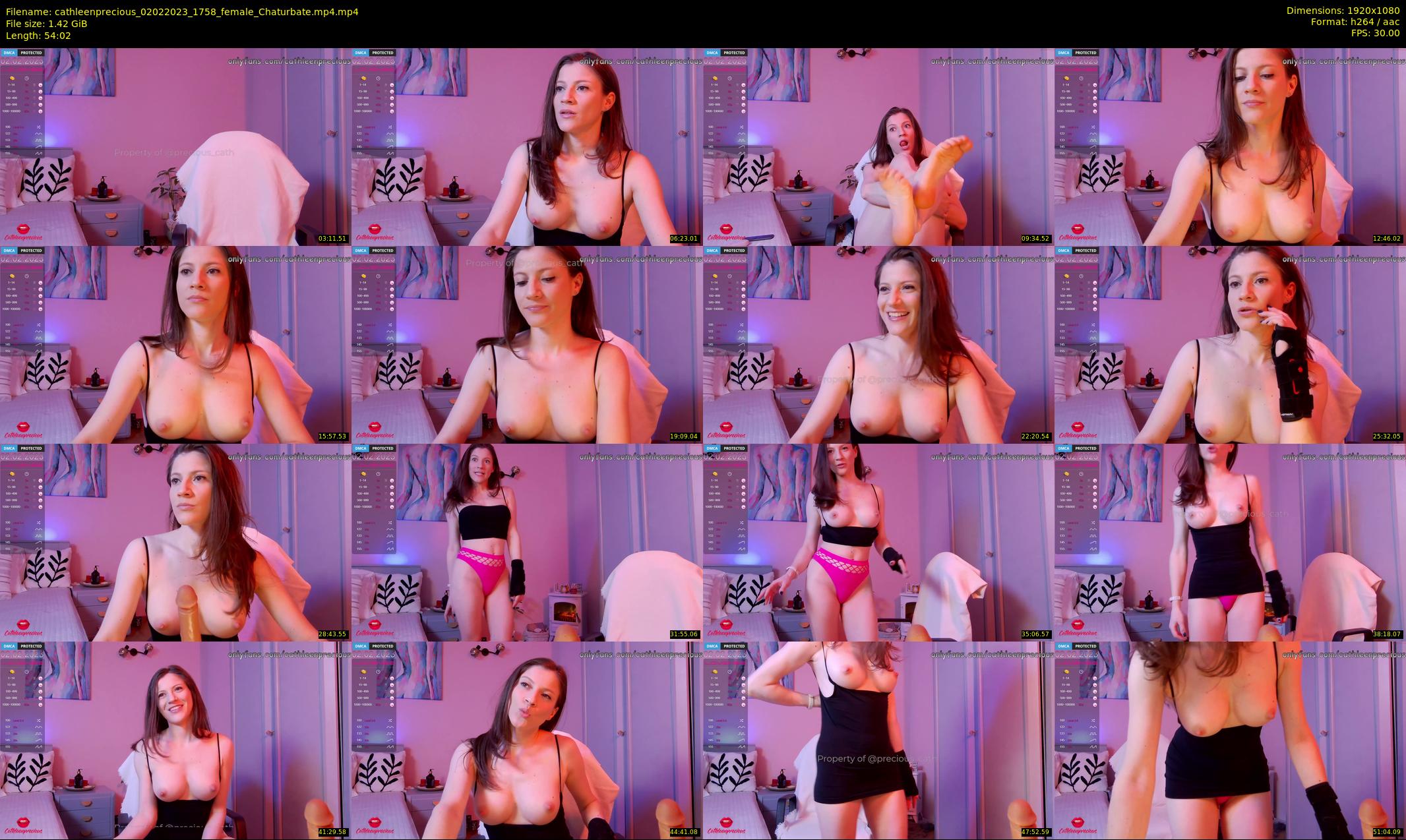 cathleenprecious — 55 minute Chaturbate female cam show recording, 1080p, Feb 2, 2023