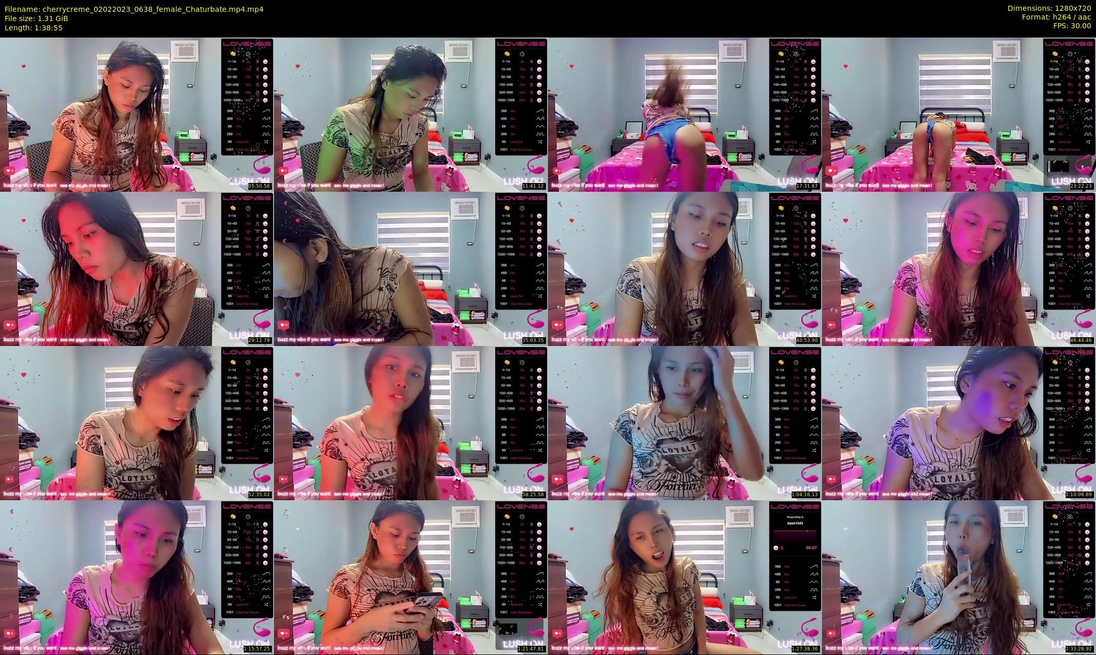 cherrycreme — 99 minute Chaturbate female cam show recording, 720p, Feb 2, 2023