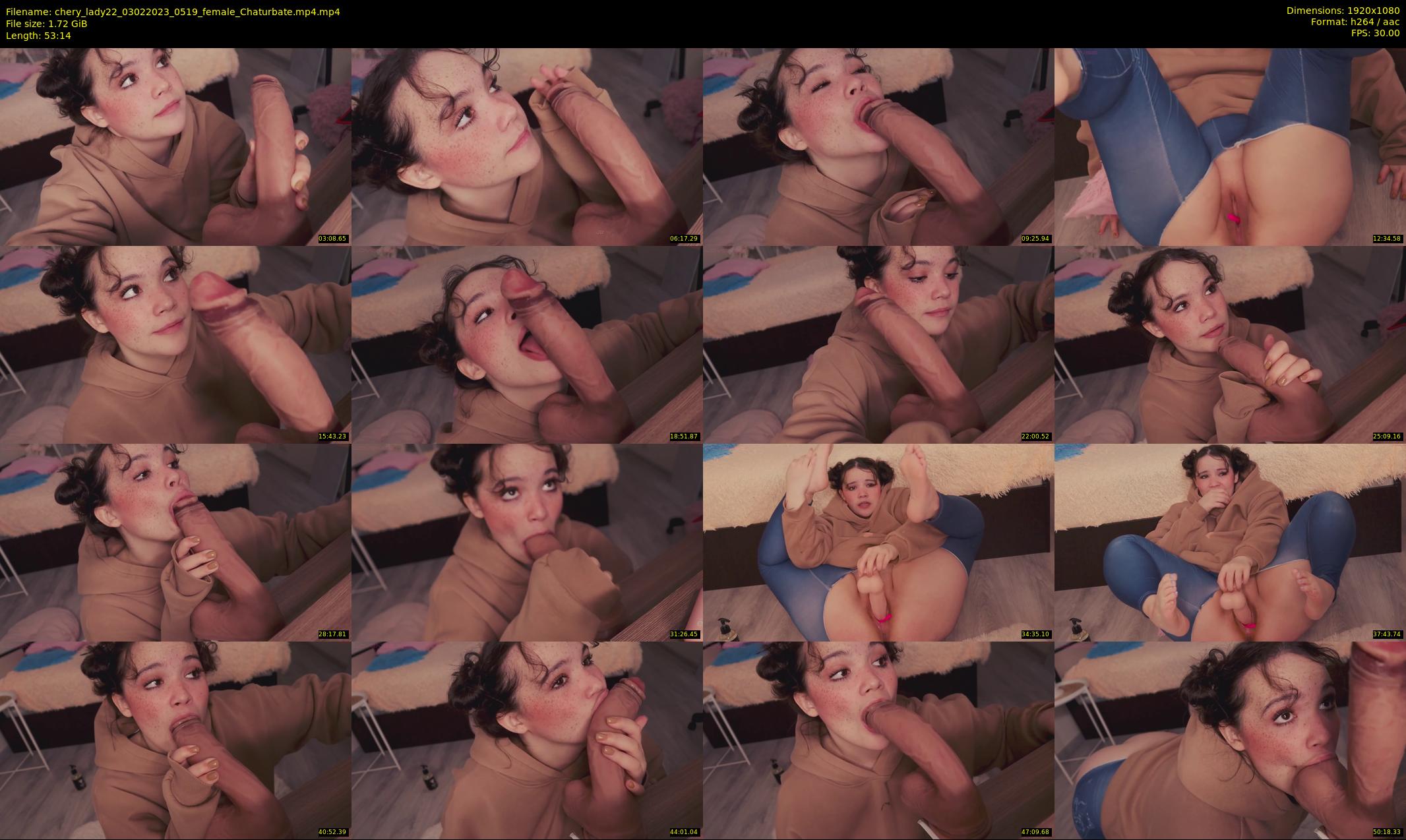 chery_lady22 — 54 minute Chaturbate female cam show recording, 1080p, Feb 3, 2023