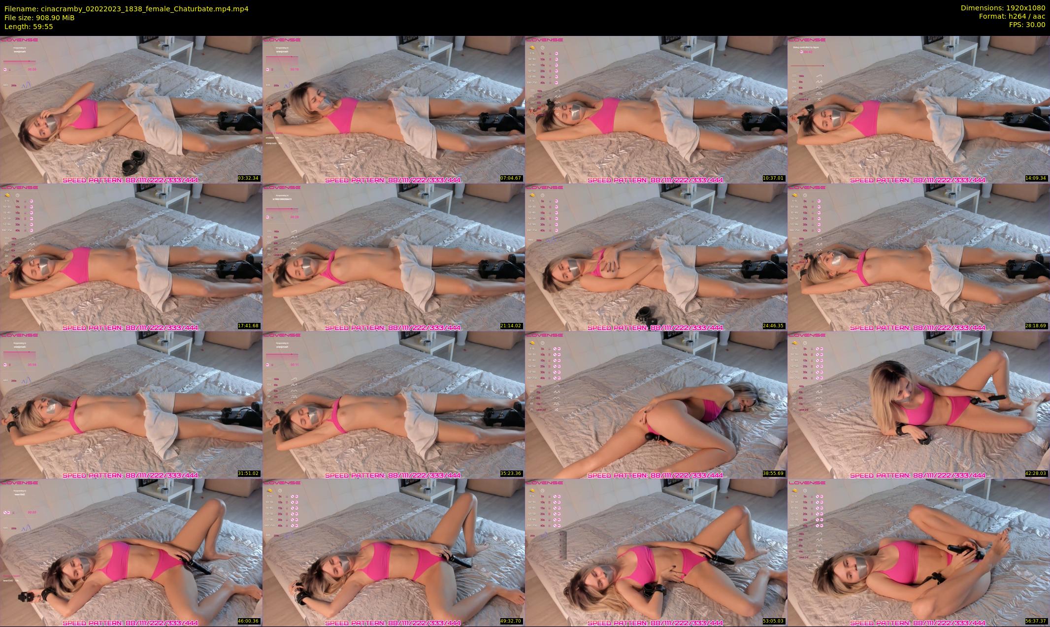 cinacramby — 60 minute Chaturbate female cam show recording, 1080p, Feb 2, 2023