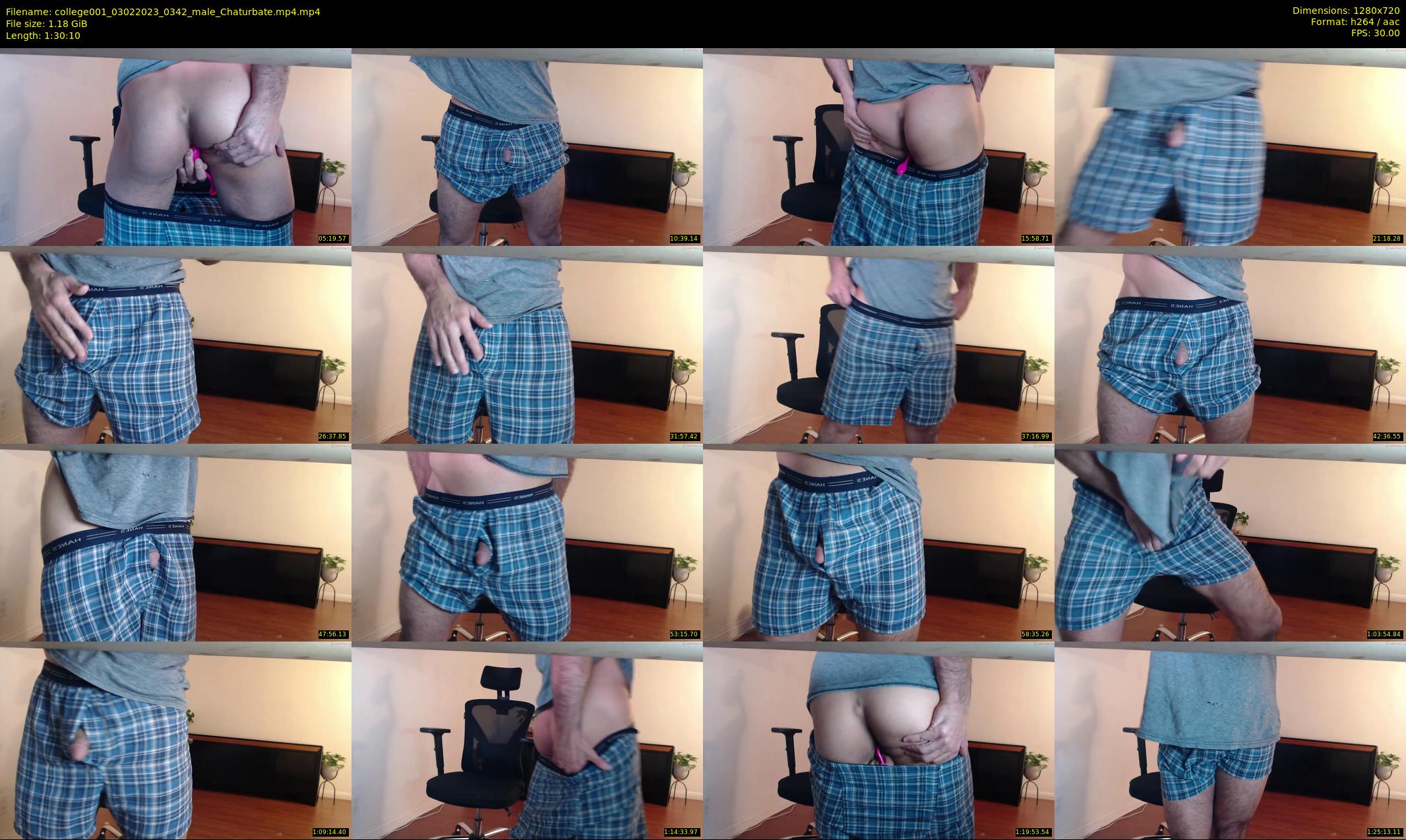 college001 — 91 minute Chaturbate male cam show recording, 720p, Feb 3, 2023