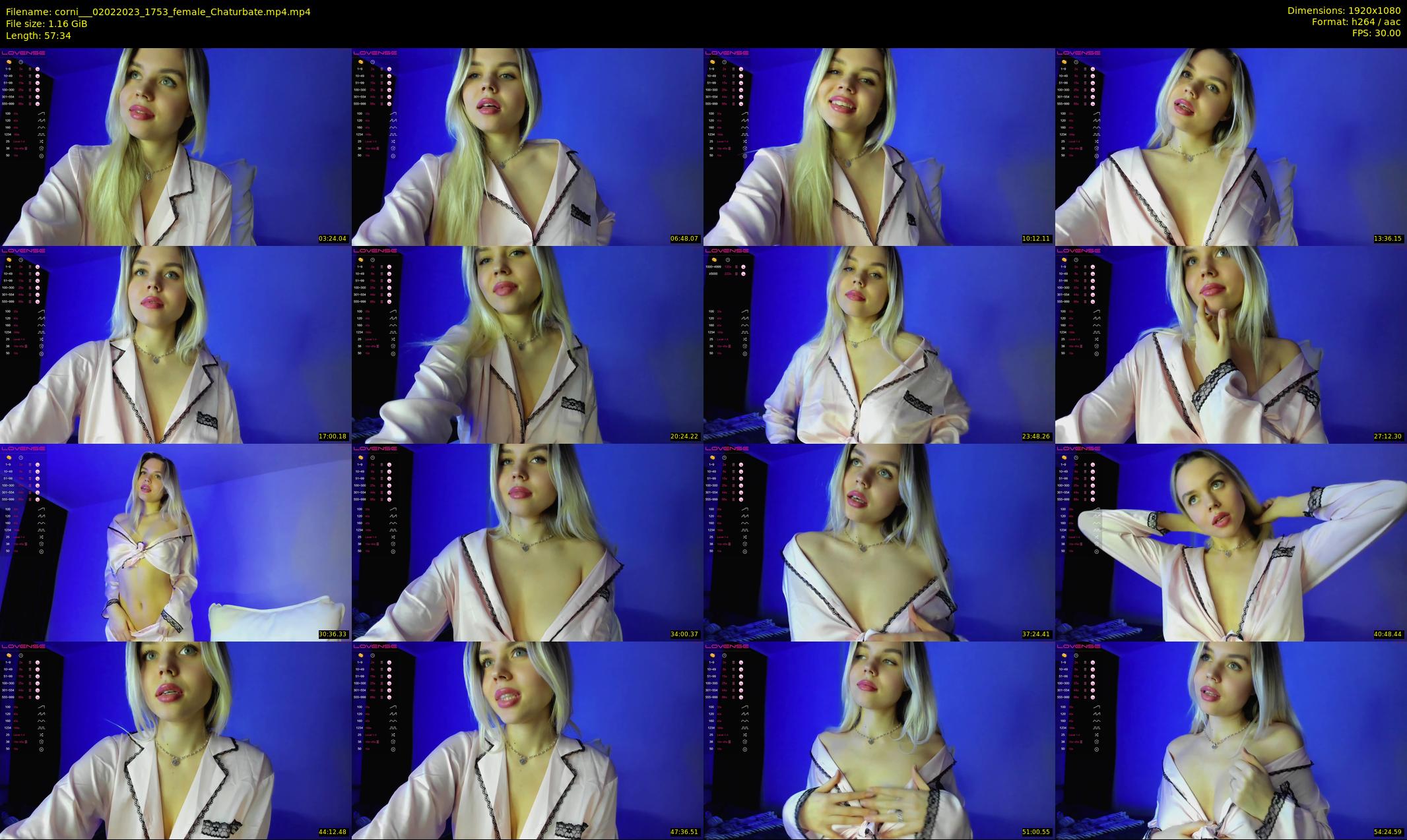 corni__ — 58 minute Chaturbate female cam show recording, 1080p, Feb 2, 2023