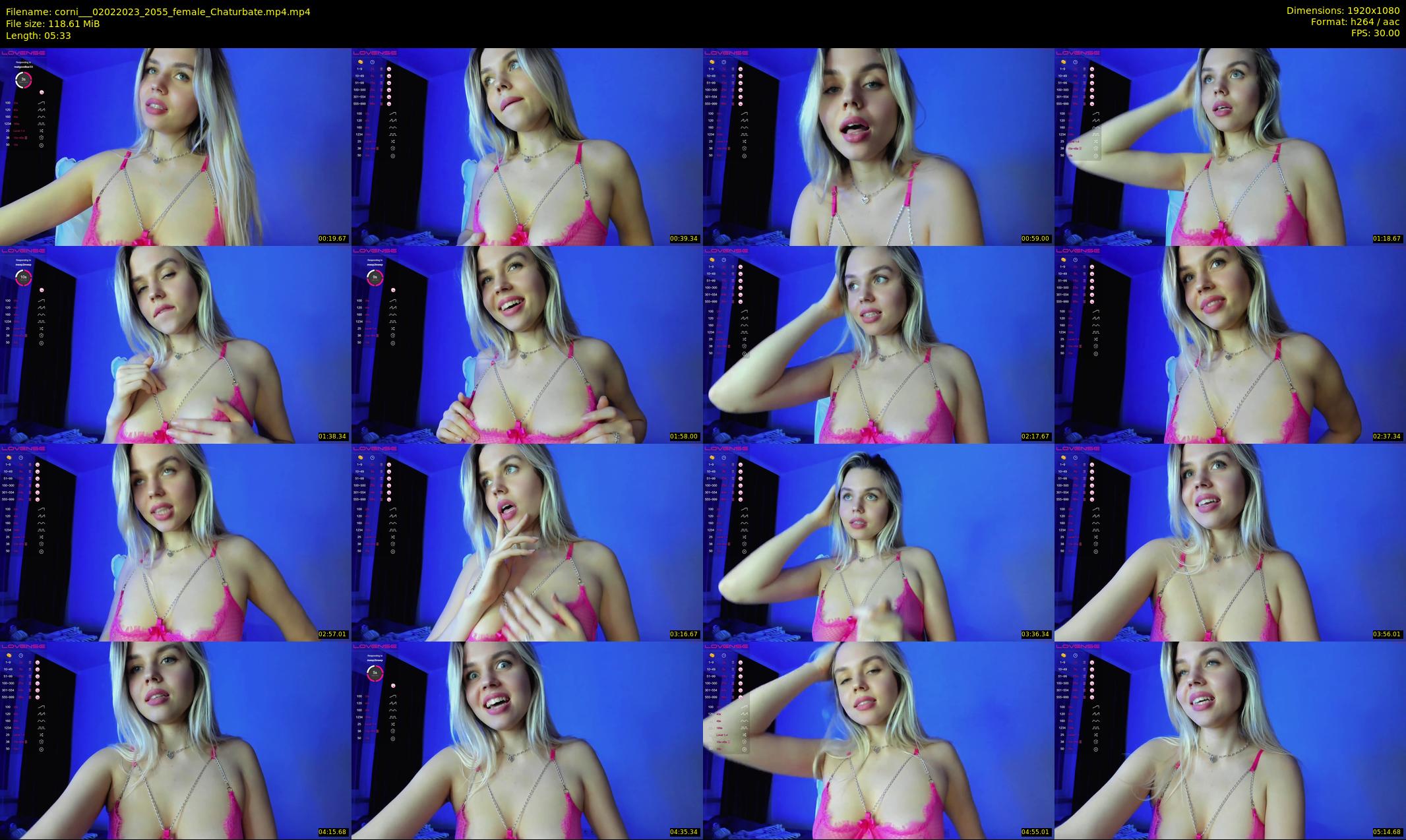 corni__ — 6 minute Chaturbate female cam show recording, 1080p, Feb 2, 2023
