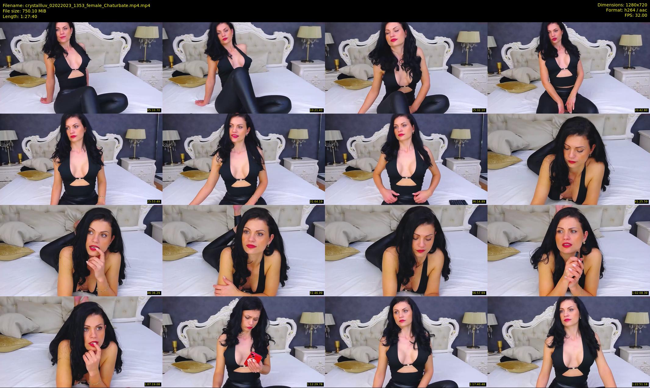 crystallluv — 88 minute Chaturbate female cam show recording, 720p, Feb 2, 2023
