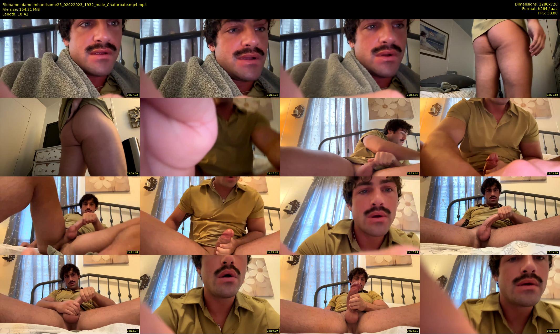 damnimhandsome25 — 11 minute Chaturbate male cam show recording, 720p, Feb 2, 2023