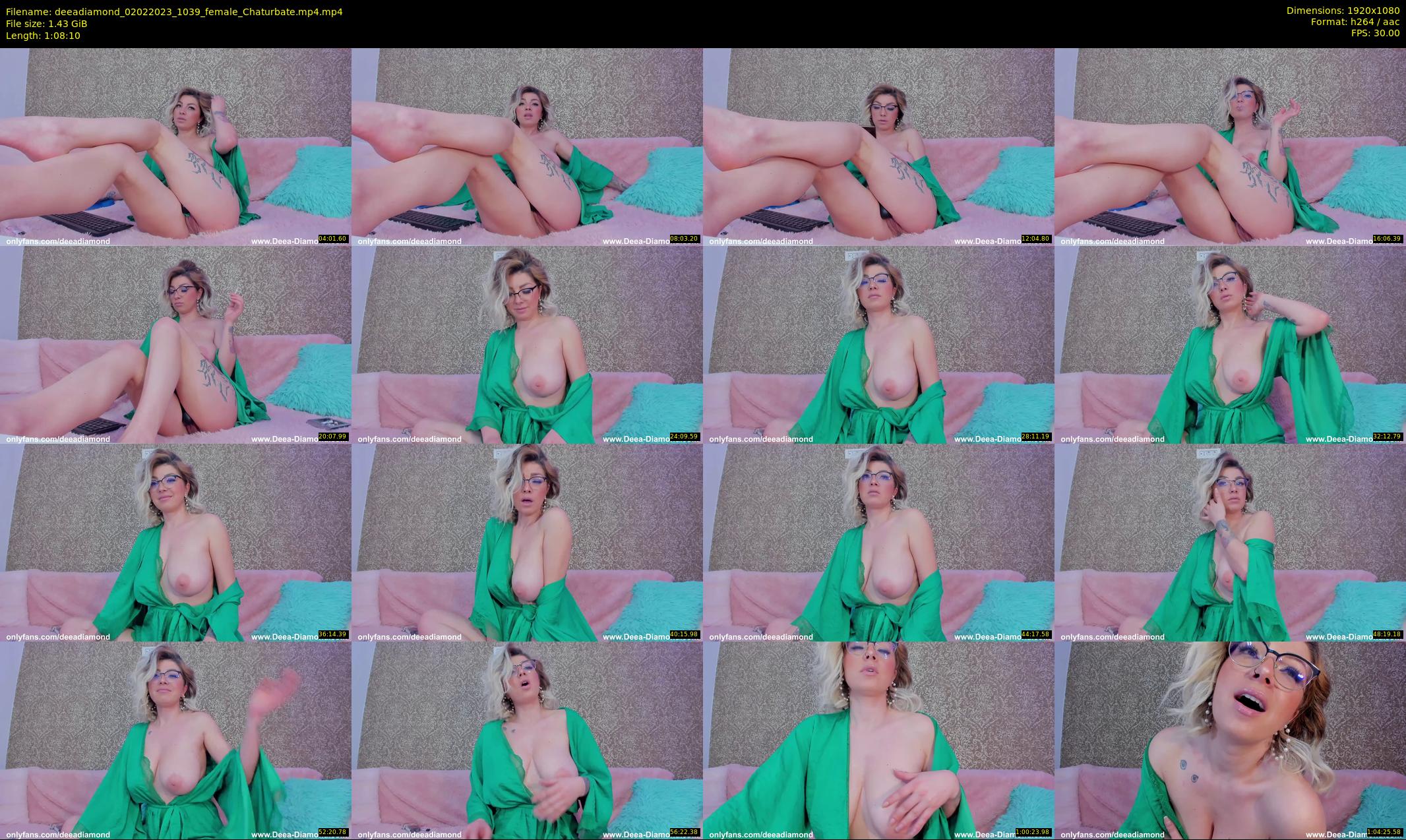deeadiamond — 69 minute Chaturbate female cam show recording, 1080p, Feb 2, 2023