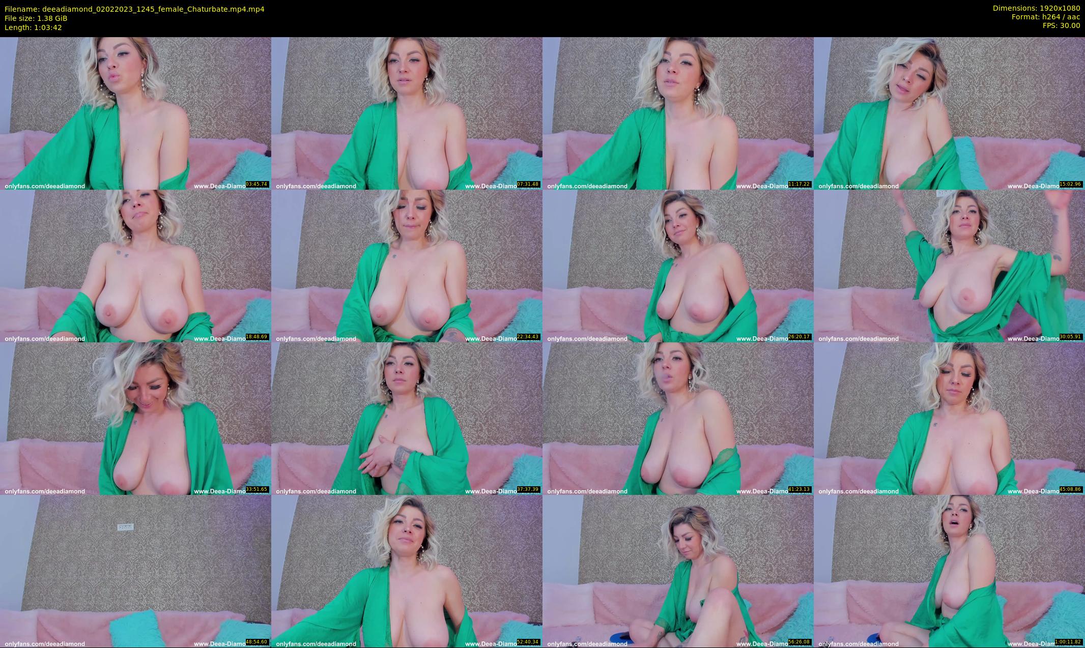 deeadiamond — 64 minute Chaturbate female cam show recording, 1080p, Feb 2, 2023