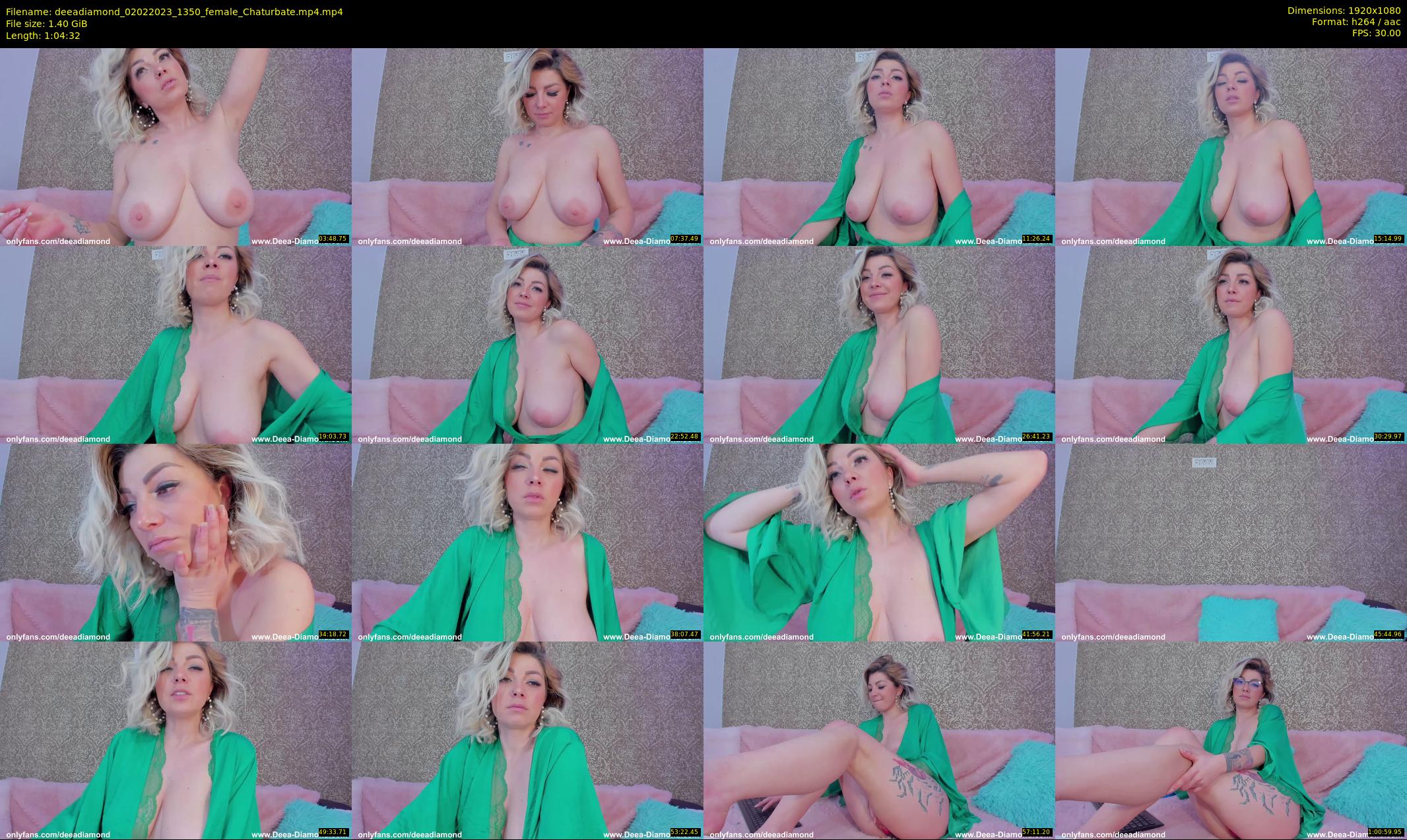 deeadiamond — 65 minute Chaturbate female cam show recording, 1080p, Feb 2, 2023