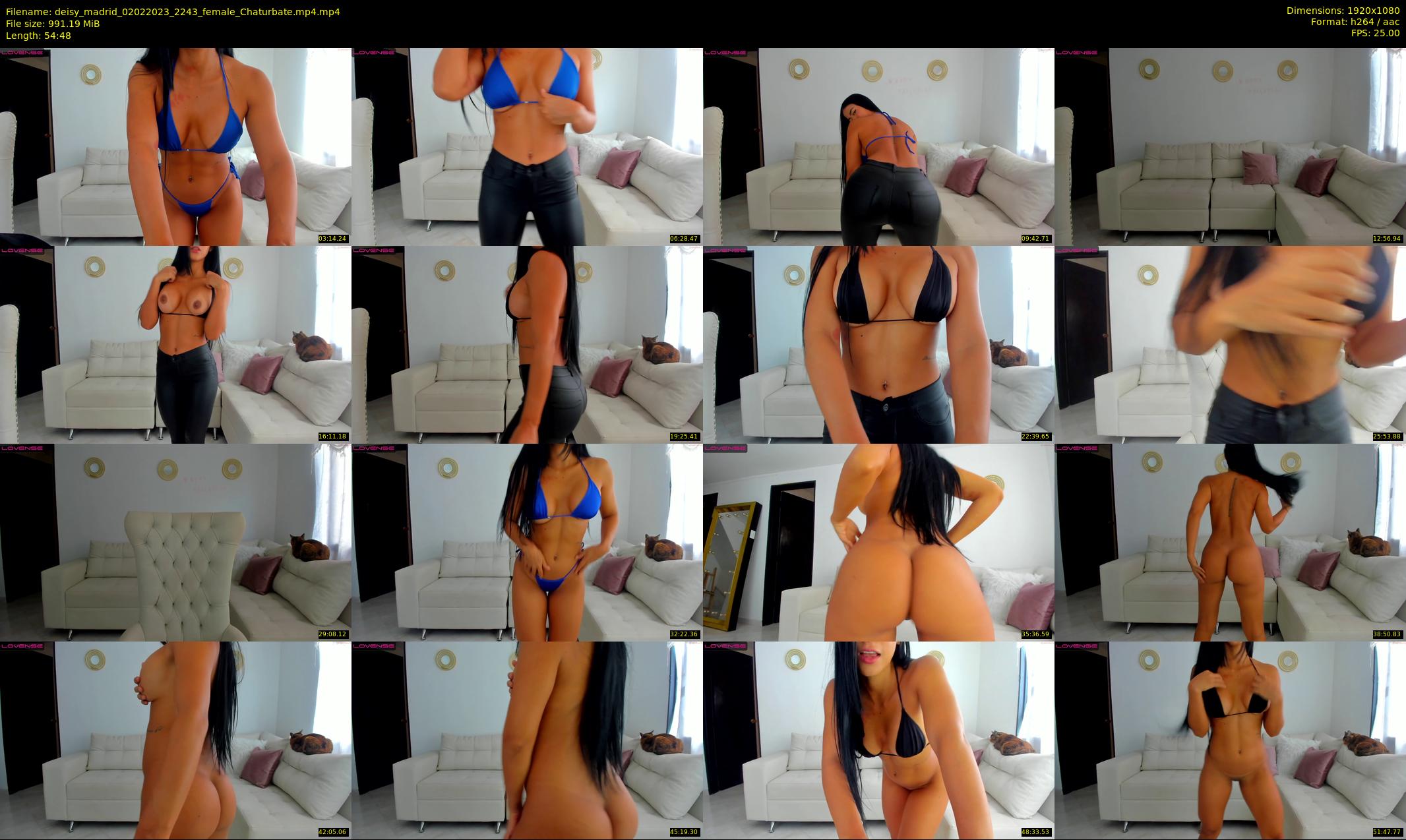 deisy_madrid — 55 minute Chaturbate female cam show recording, 1080p, Feb 2, 2023