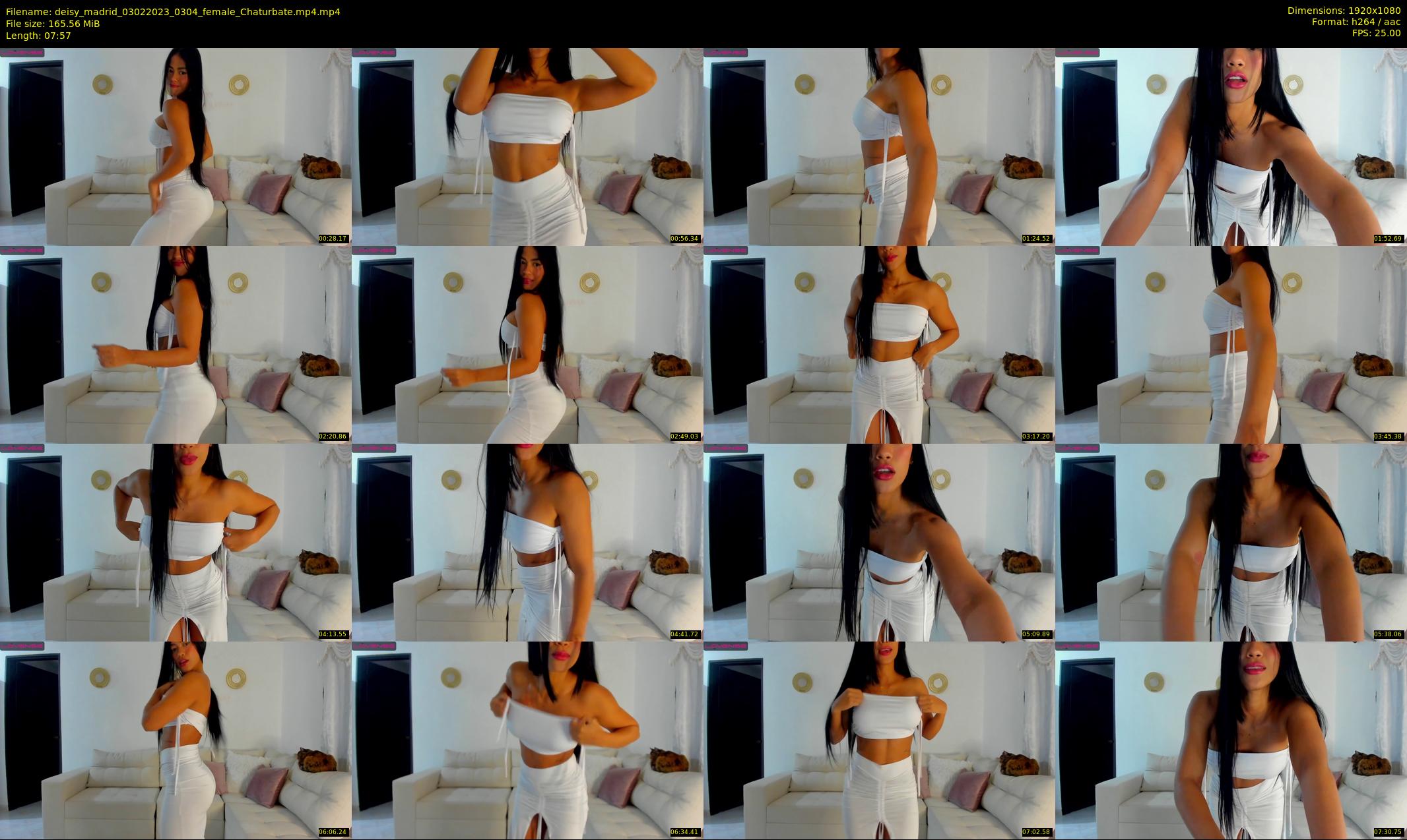 deisy_madrid — 8 minute Chaturbate female cam show recording, 1080p, Feb 3, 2023