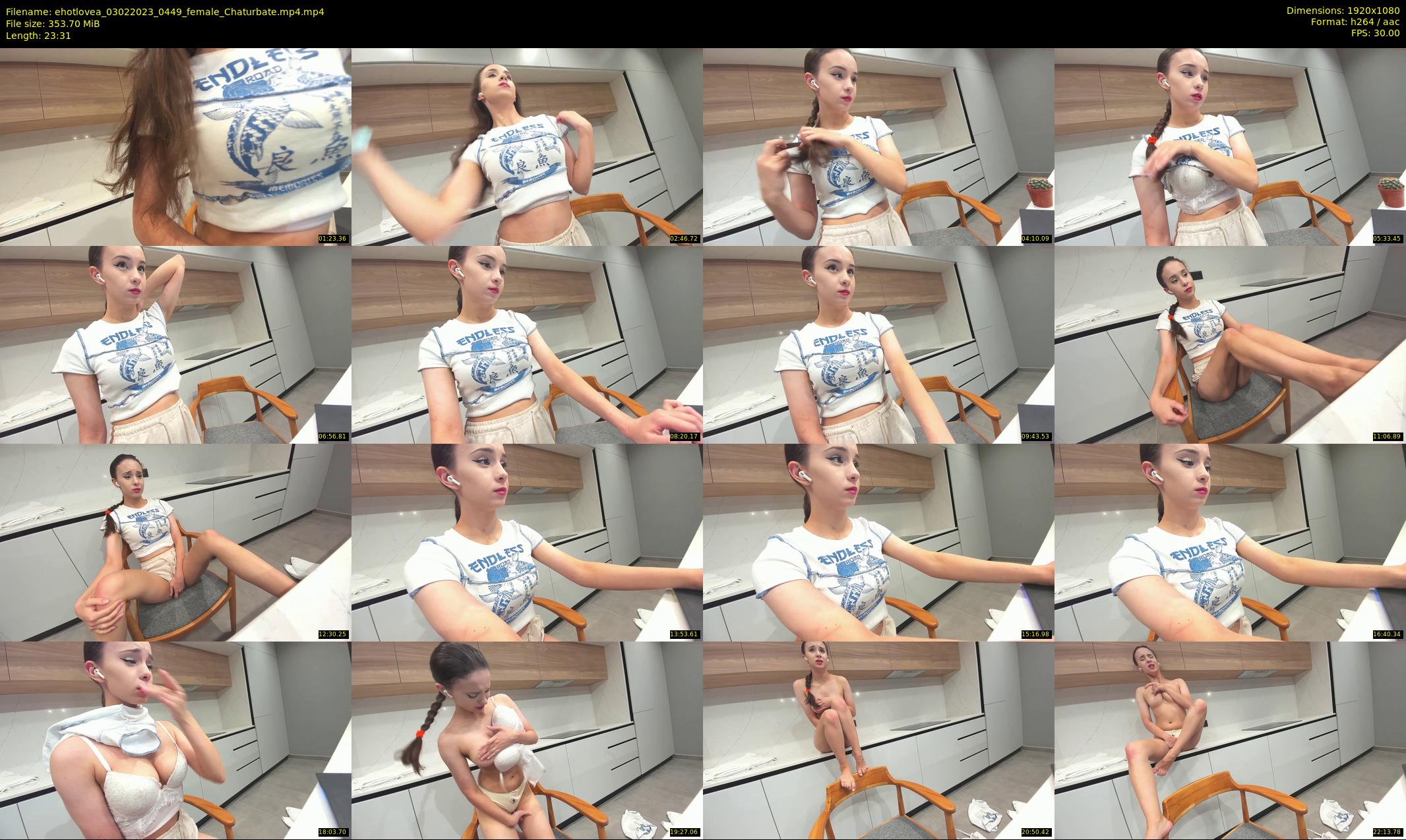 ehotlovea — 24 minute Chaturbate female cam show recording, 1080p, Feb 3, 2023