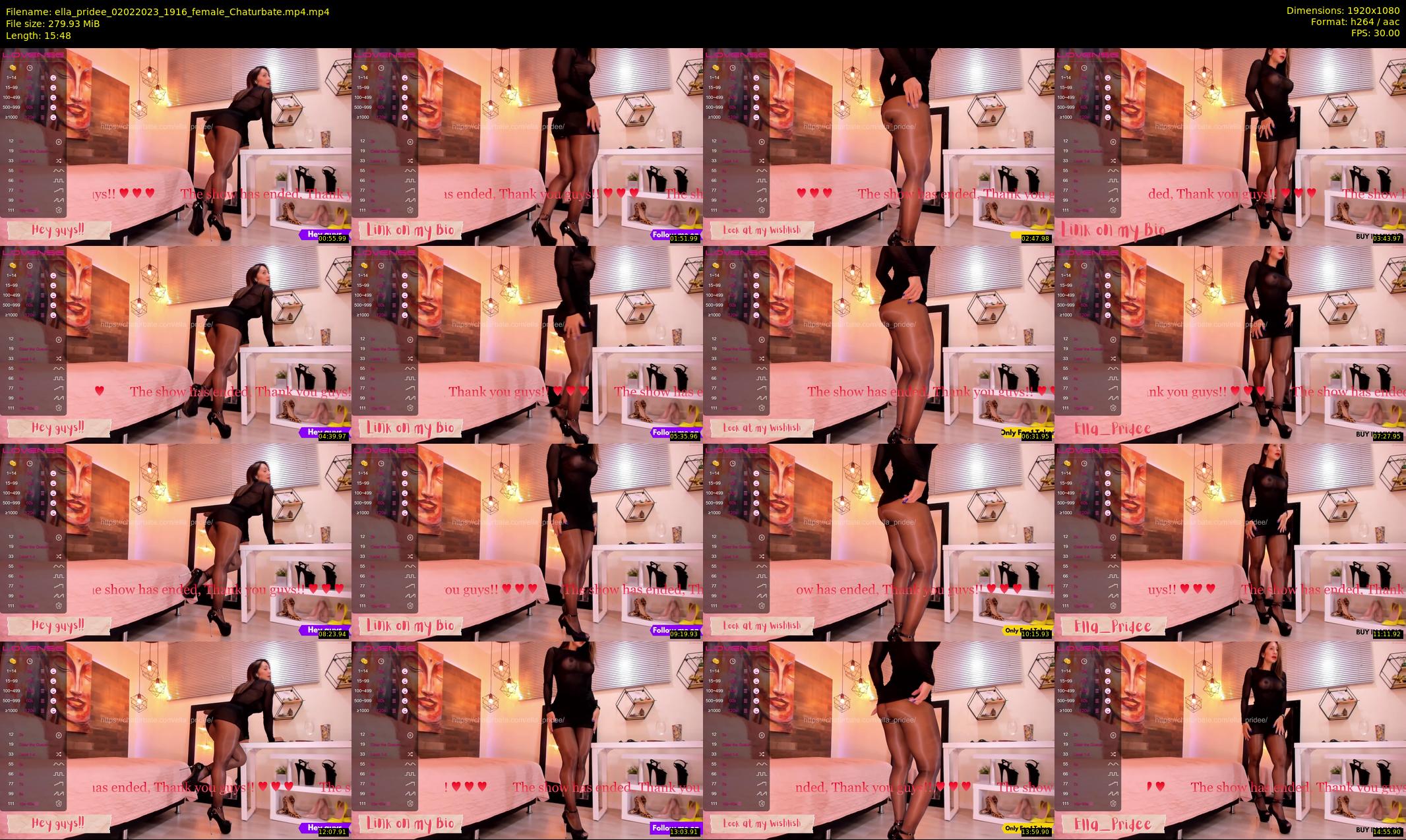 ella_pridee — 16 minute Chaturbate female cam show recording, 1080p, Feb 2, 2023