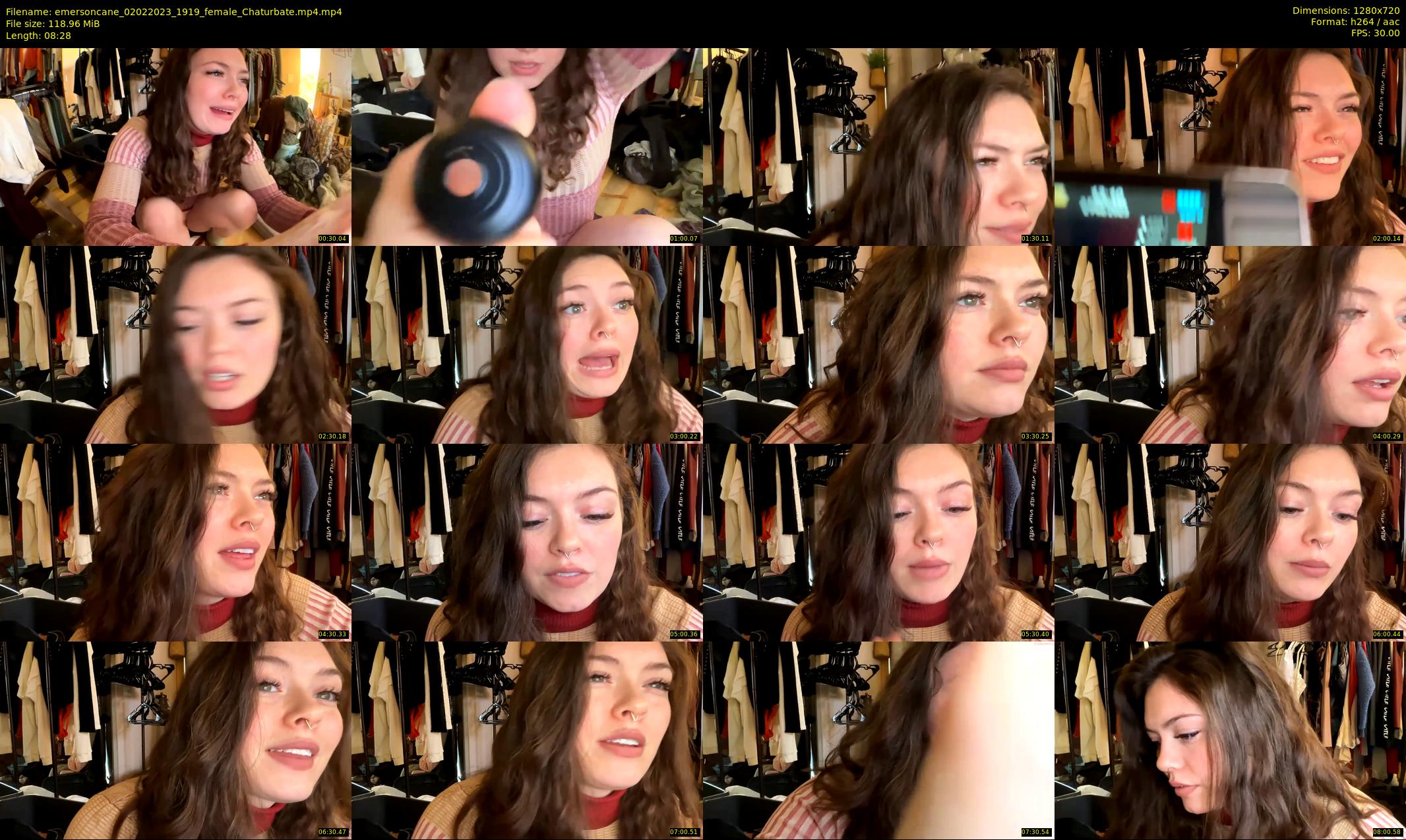 emersoncane — 9 minute Chaturbate female cam show recording, 720p, Feb 2, 2023