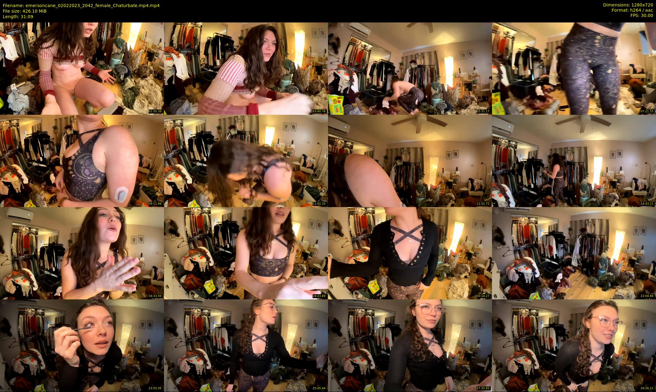 emersoncane — 32 minute Chaturbate female cam show recording, 720p, Feb 2, 2023