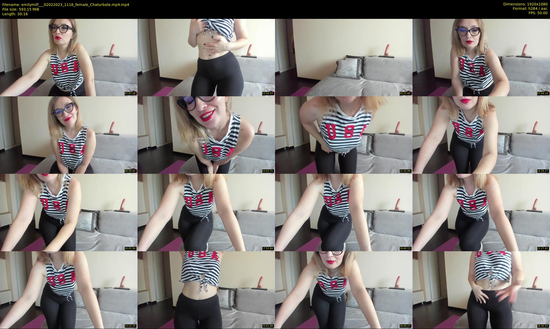 emilymilf__ — 31 minute Chaturbate female cam show recording, 1080p, Feb 2, 2023