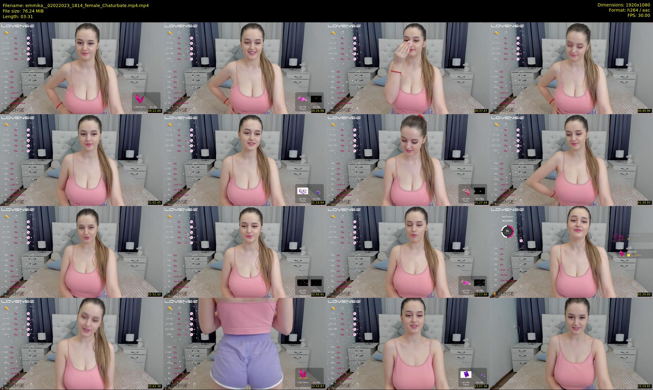 emmika_ — 4 minute Chaturbate female cam show recording, 1080p, Feb 2, 2023