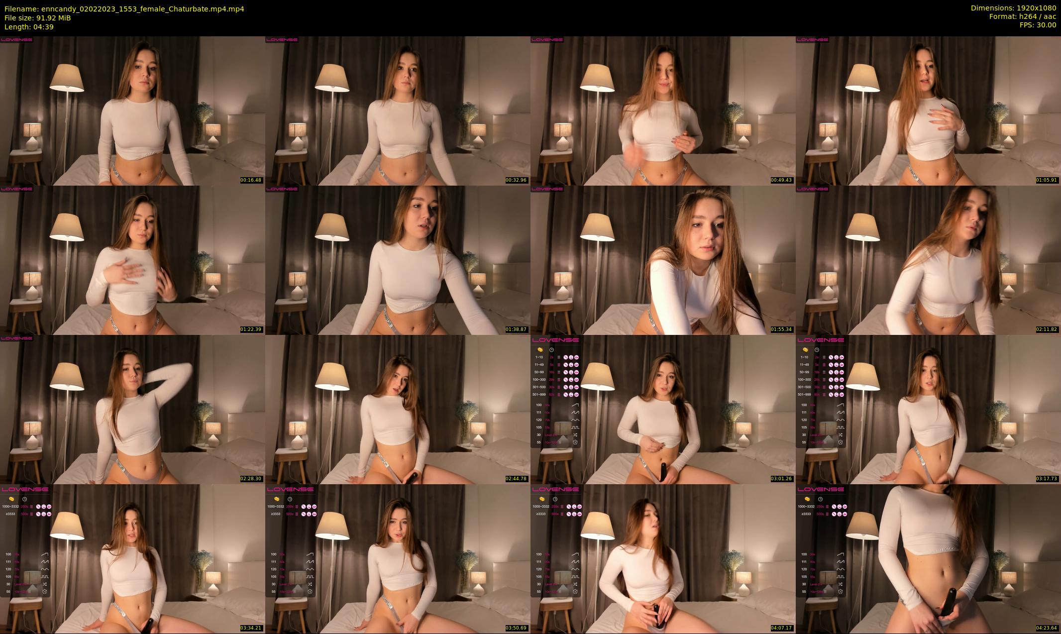 enncandy — 5 minute Chaturbate female cam show recording, 1080p, Feb 2, 2023