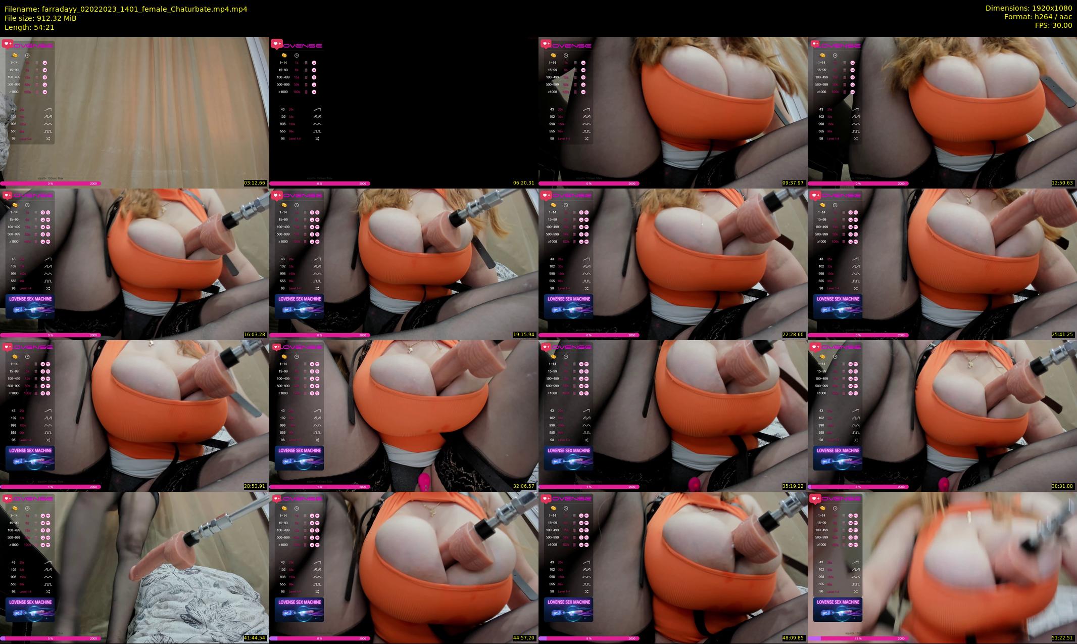 farradayy — 55 minute Chaturbate female cam show recording, 1080p, Feb 2, 2023