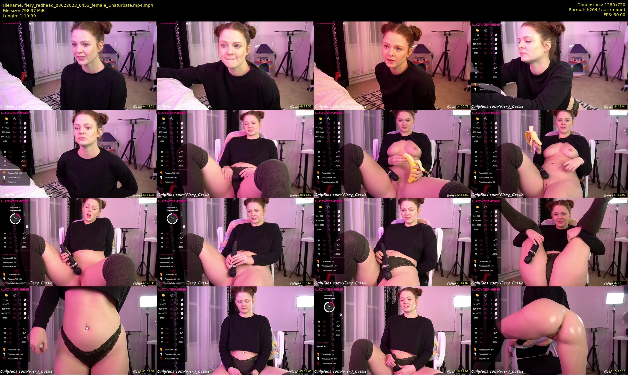 fiery_redhead — 80 minute Chaturbate female cam show recording, 720p, Feb 3, 2023