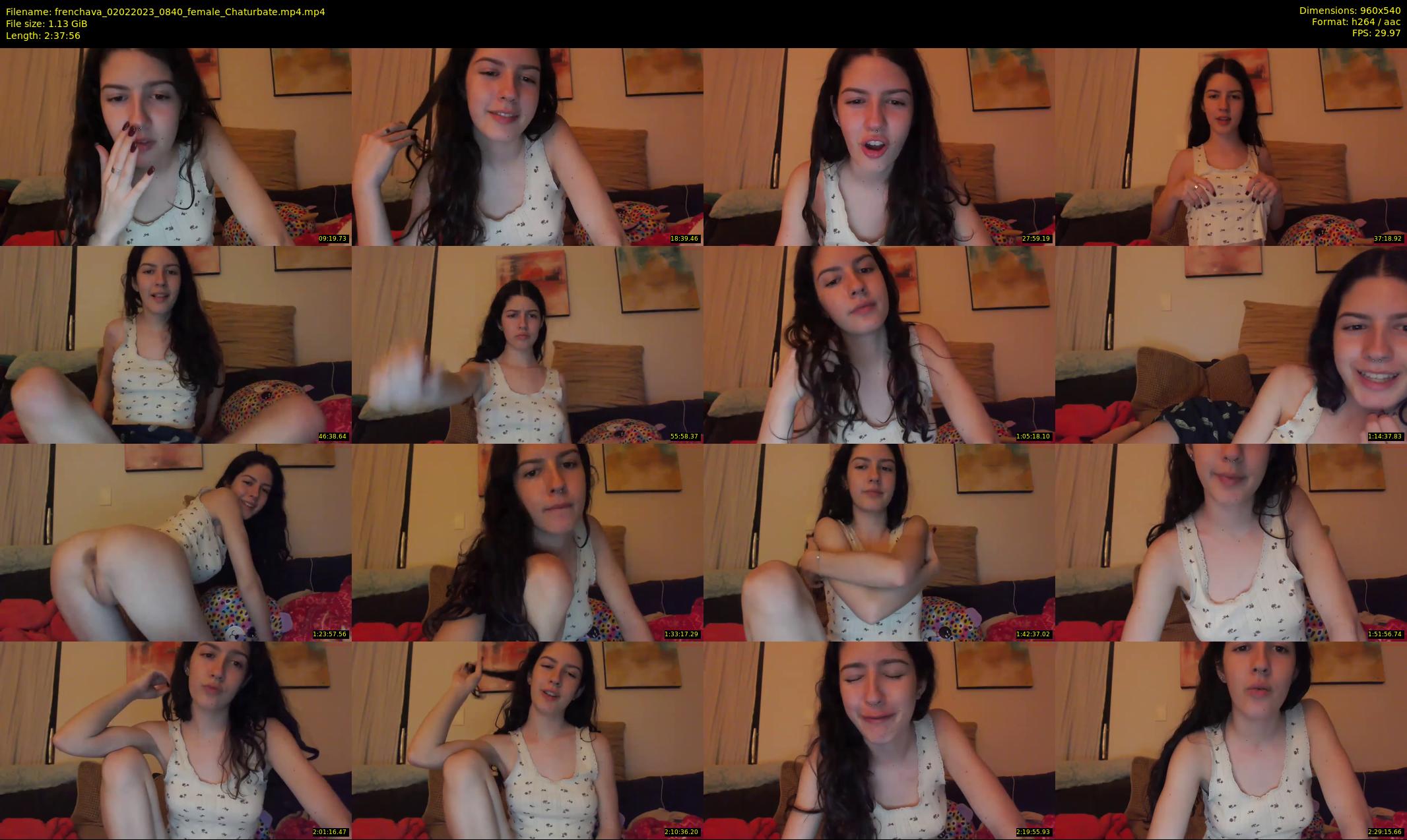 frenchava — 158 minute Chaturbate female cam show recording, 480p, Feb 2, 2023