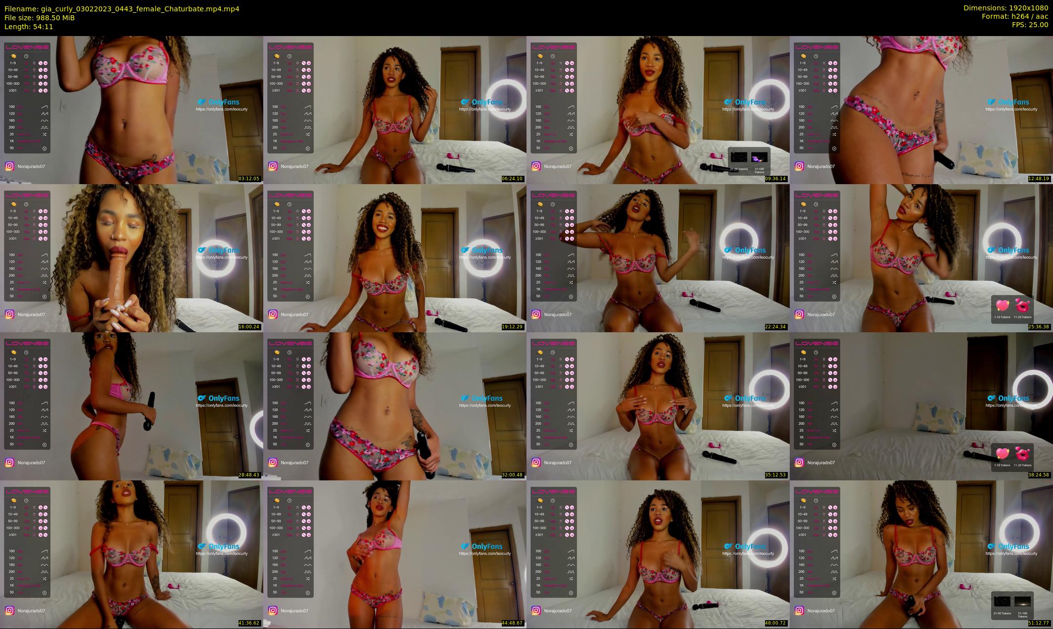 gia_curly — 55 minute Chaturbate female cam show recording, 1080p, Feb 3, 2023