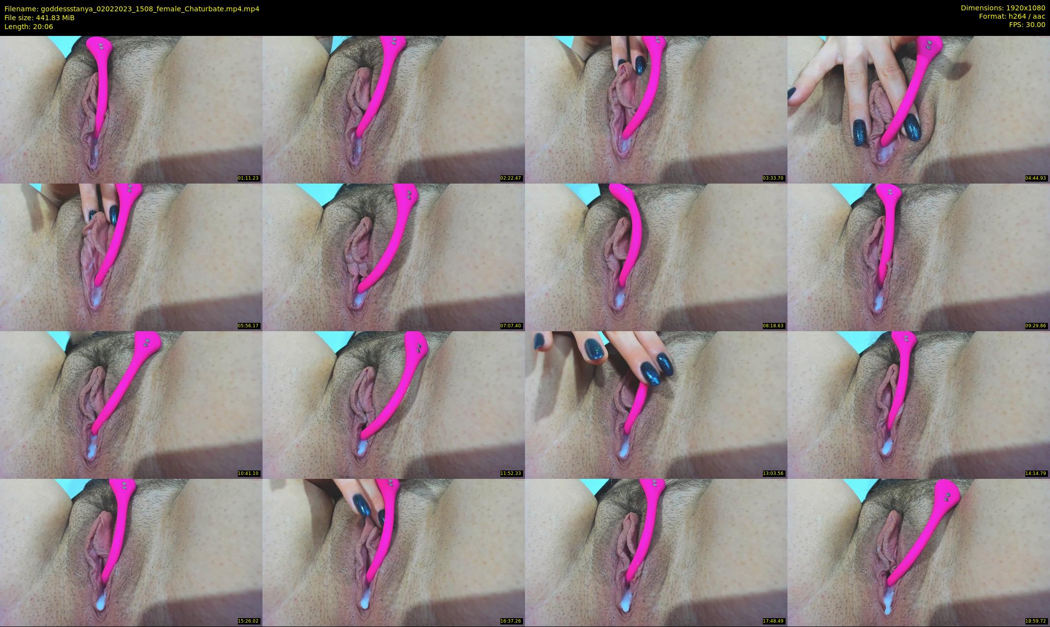 goddessstanya — 21 minute Chaturbate female cam show recording, 1080p, Feb 2, 2023