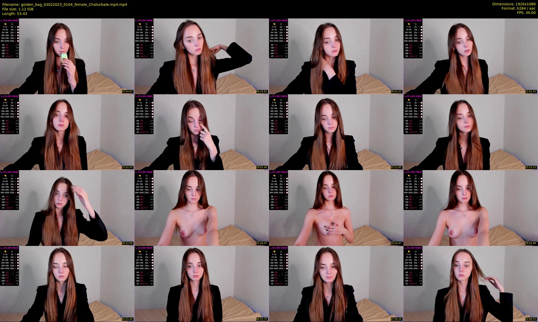 golden_bag — 54 minute Chaturbate female cam show recording, 1080p, Feb 3, 2023