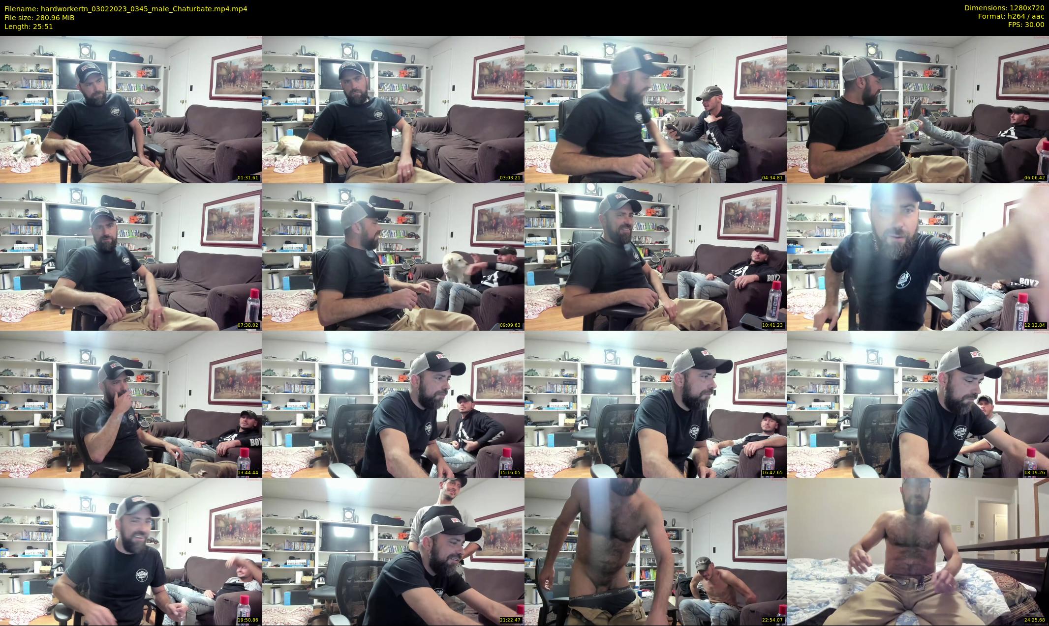 hardworkertn — 26 minute Chaturbate male cam show recording, 720p, Feb 3, 2023