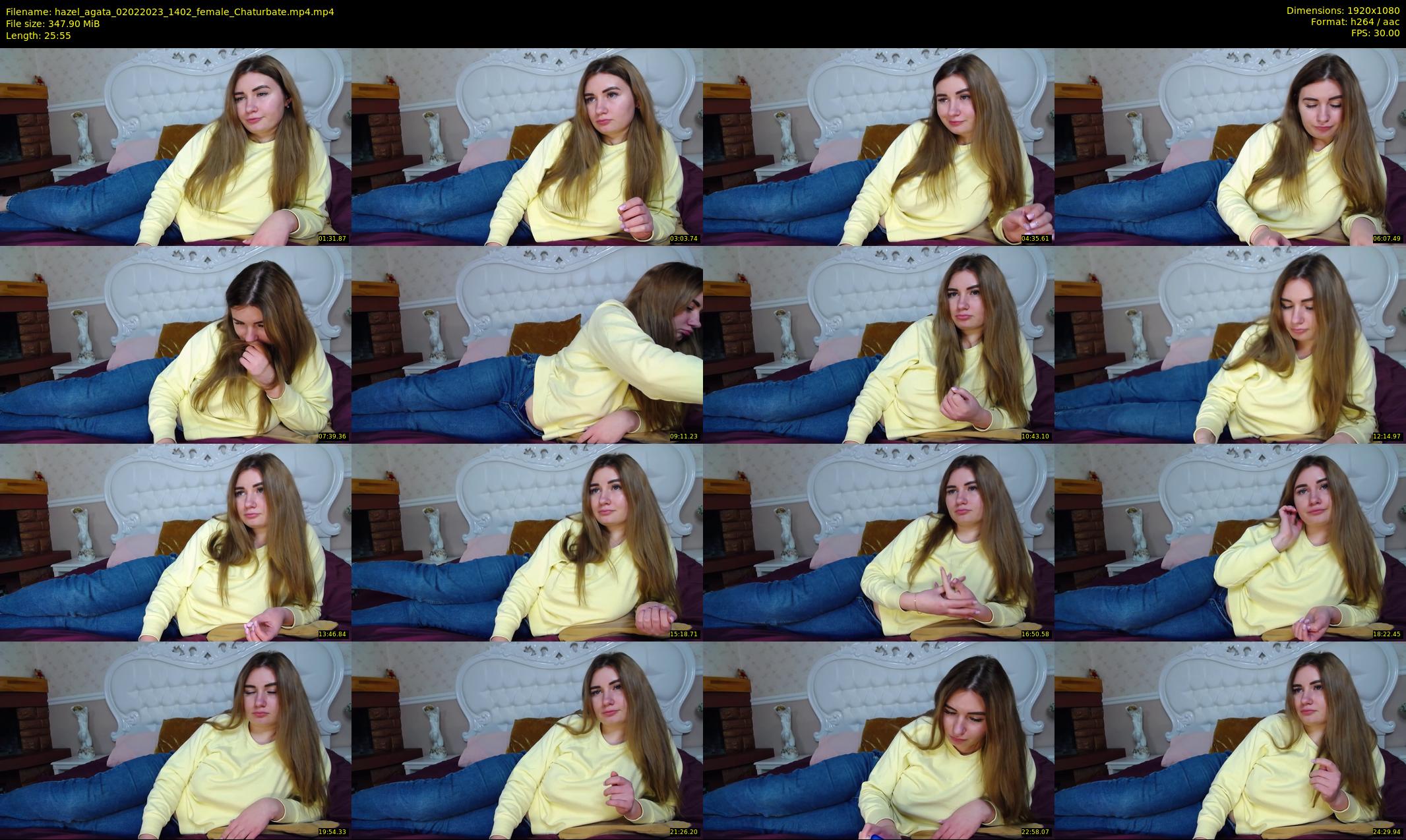 hazel_agata — 26 minute Chaturbate female cam show recording, 1080p, Feb 2, 2023