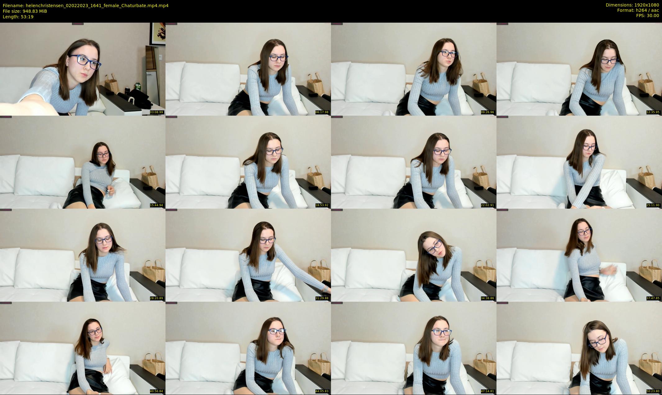 helenchristensen — 54 minute Chaturbate female cam show recording, 1080p, Feb 2, 2023