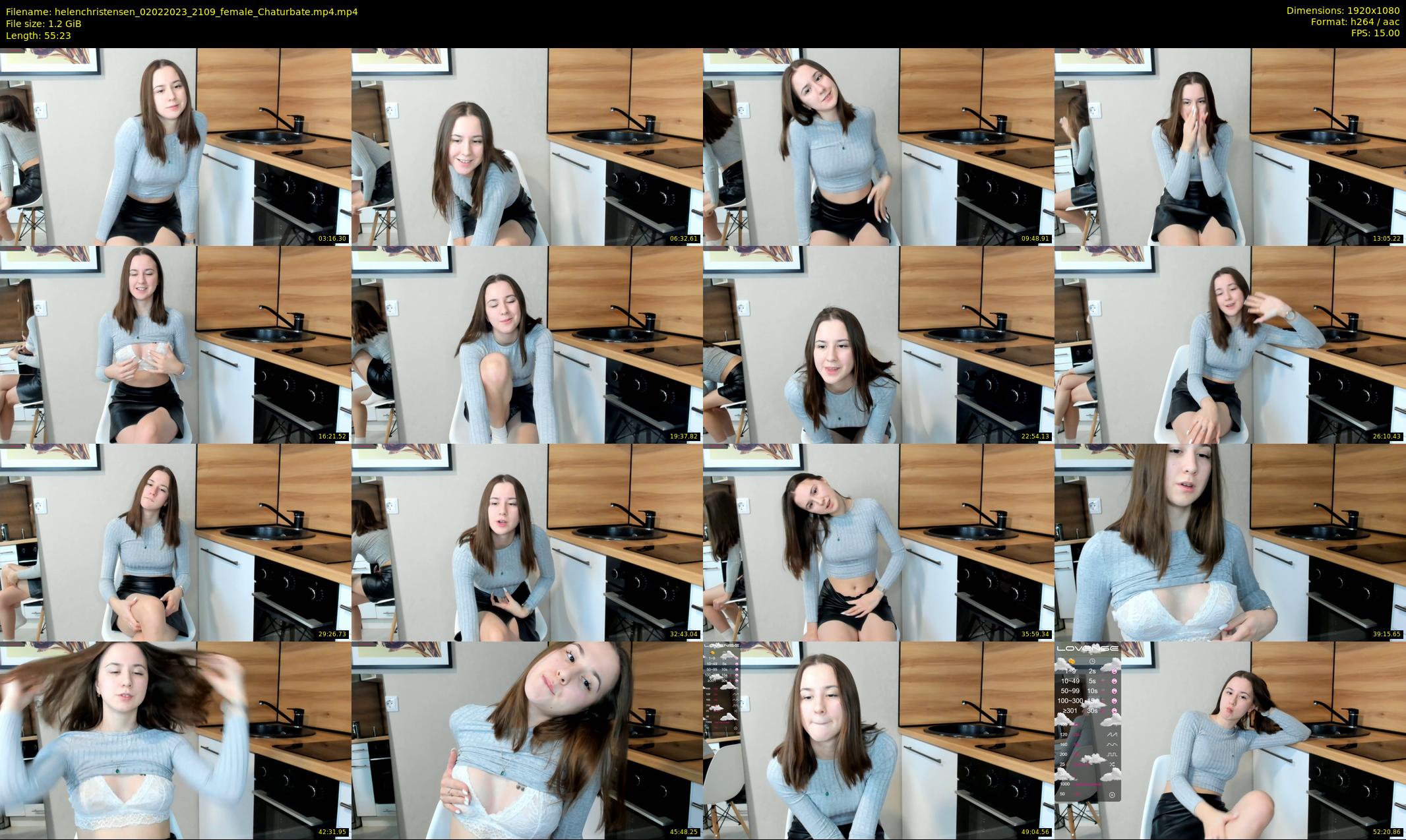 helenchristensen — 56 minute Chaturbate female cam show recording, 1080p, Feb 2, 2023