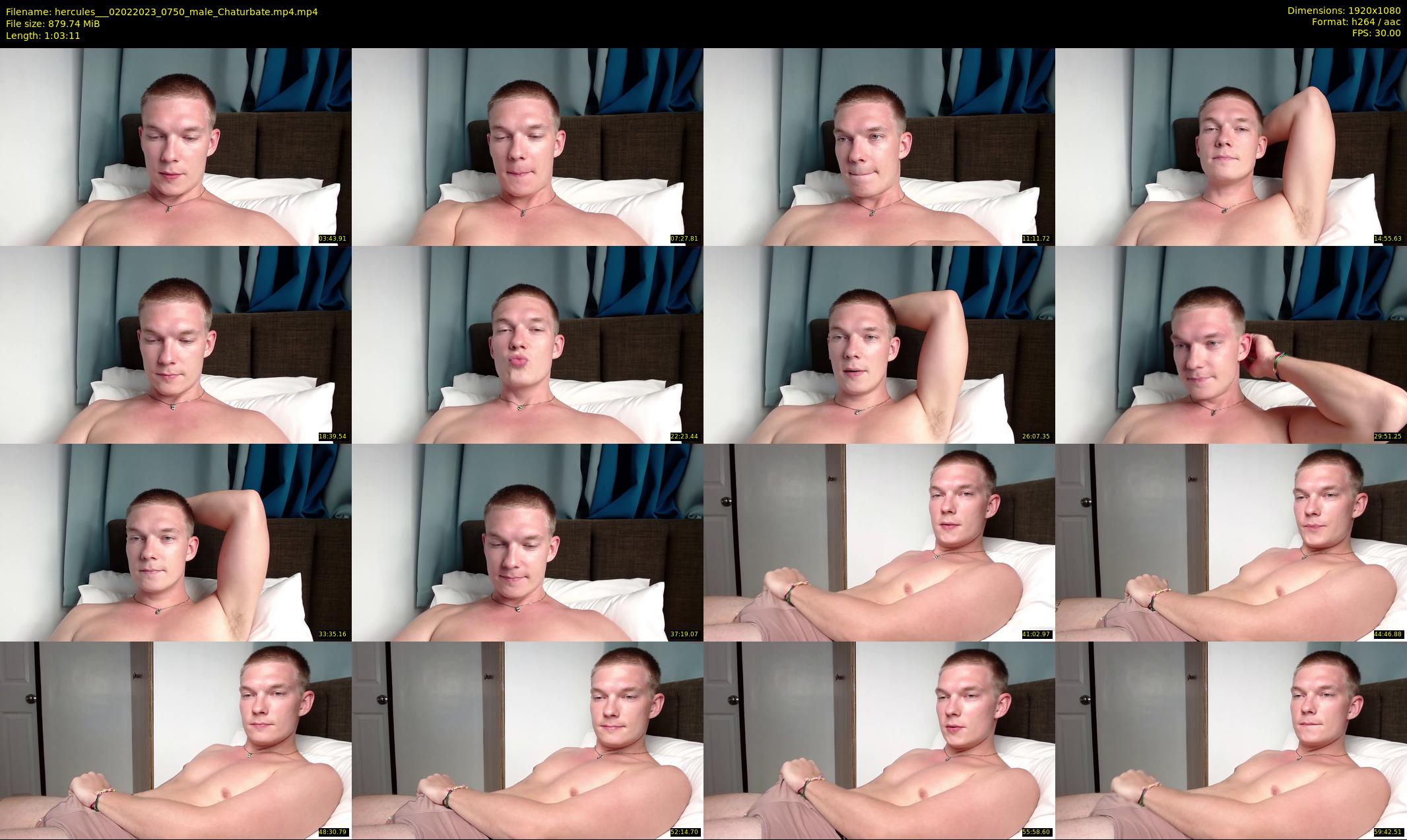 hercules__ — 64 minute Chaturbate male cam show recording, 1080p, Feb 2, 2023