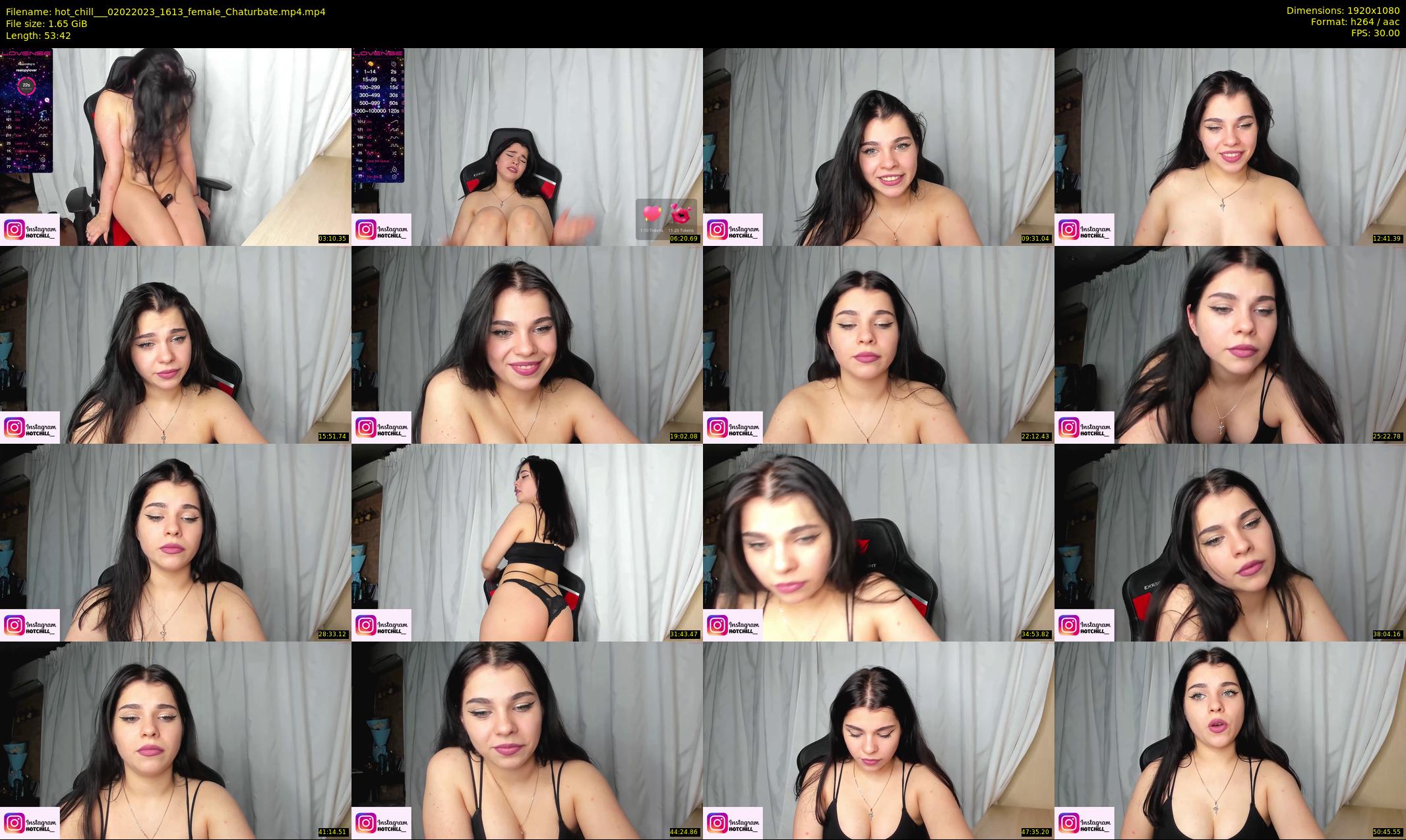 hot_chill__ — 54 minute Chaturbate female cam show recording, 1080p, Feb 2, 2023
