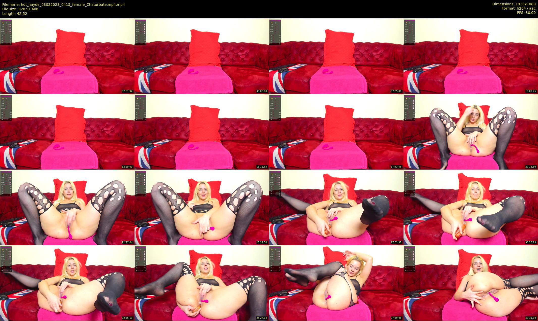 hot_hayde — 43 minute Chaturbate female cam show recording, 1080p, Feb 3, 2023