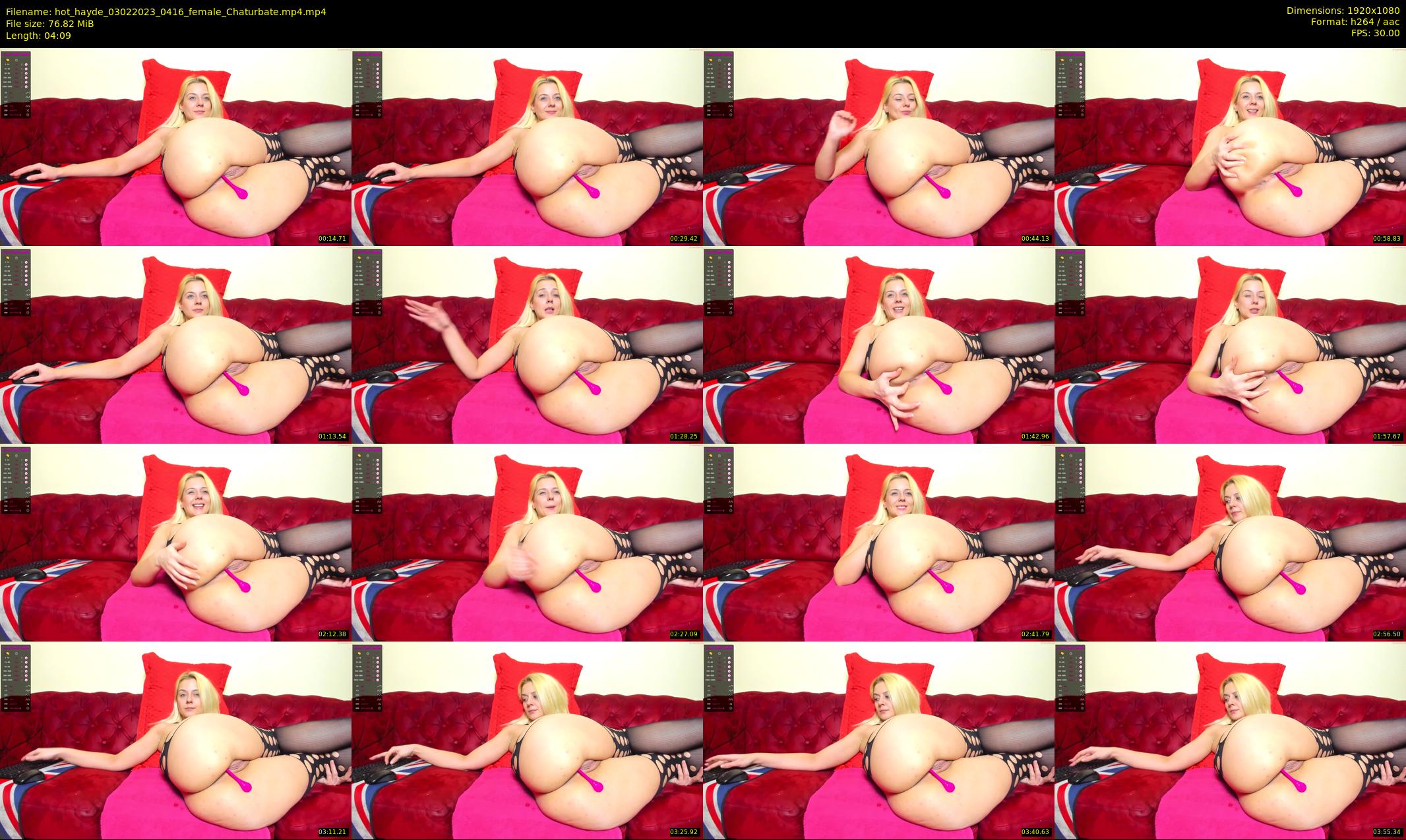 hot_hayde — 5 minute Chaturbate female cam show recording, 1080p, Feb 3, 2023